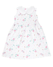 Little Mermaids Printed Dress | Girl