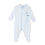 Cars And Trucks Embroidery Footie | Baby Boy