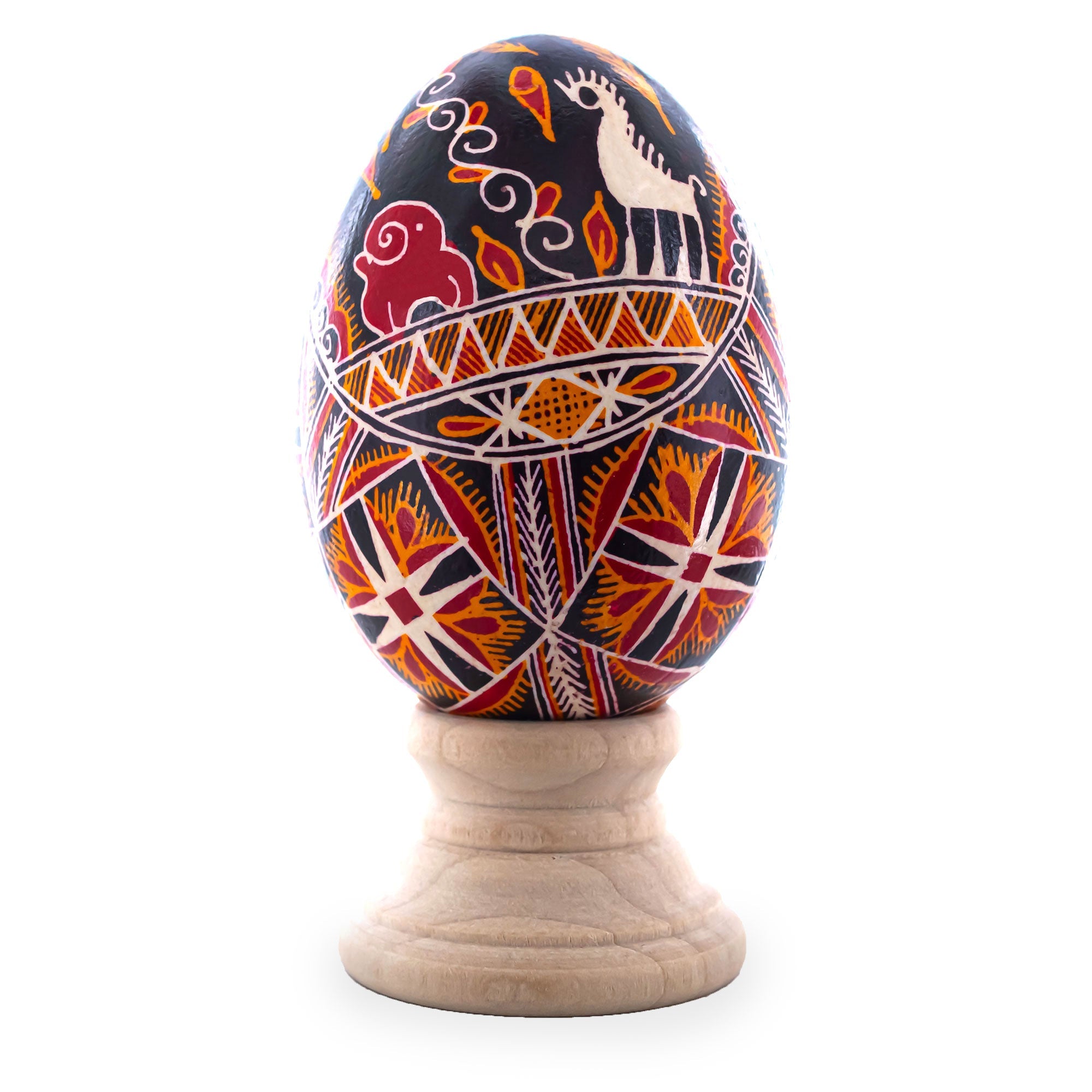 Goose Real Blown Out Ukrainian Easter Egg 3