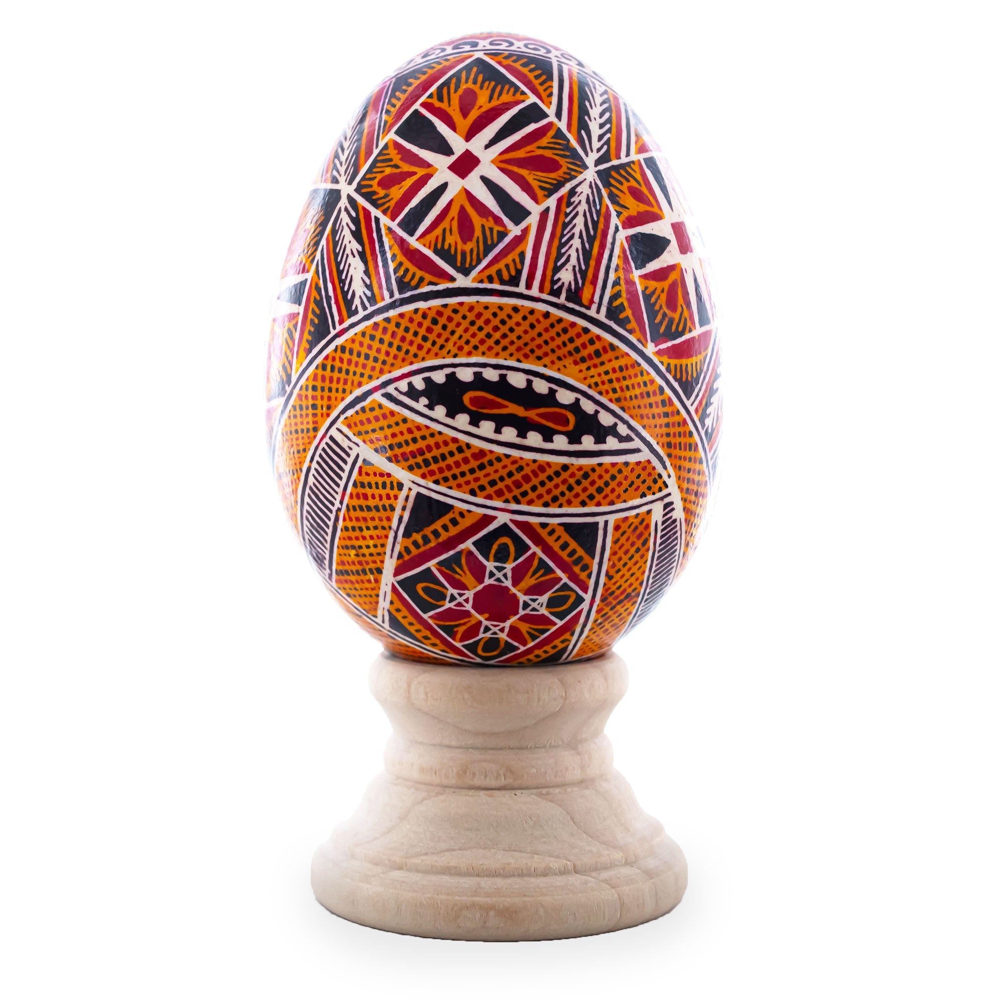 Goose Real Blown Out Ukrainian Easter Egg 3