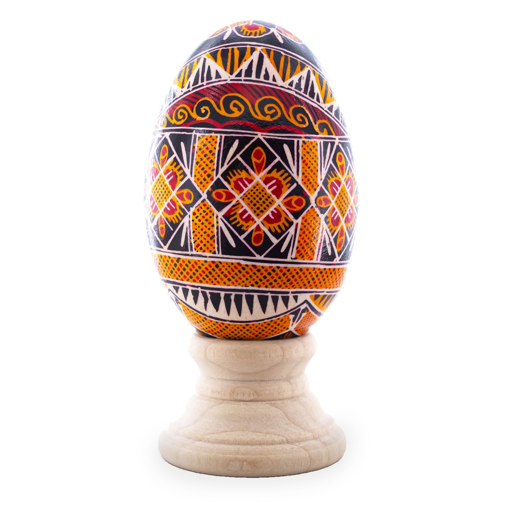 Goose Real Blown Out Ukrainian Easter Egg 4