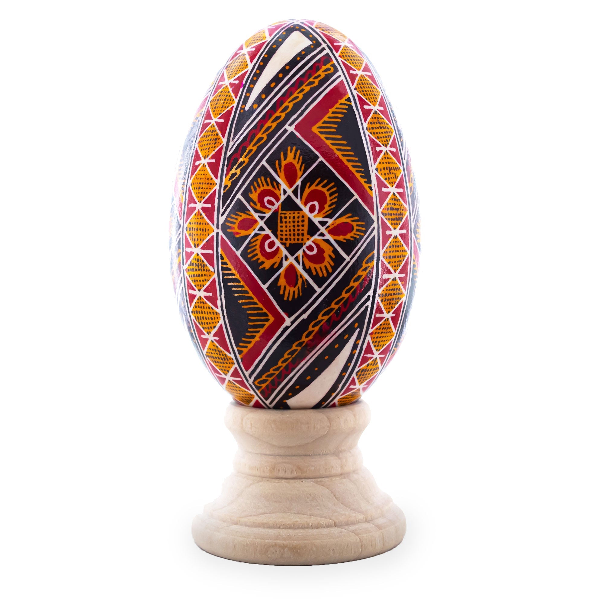 Goose Real Blown Out Ukrainian Easter Egg 5