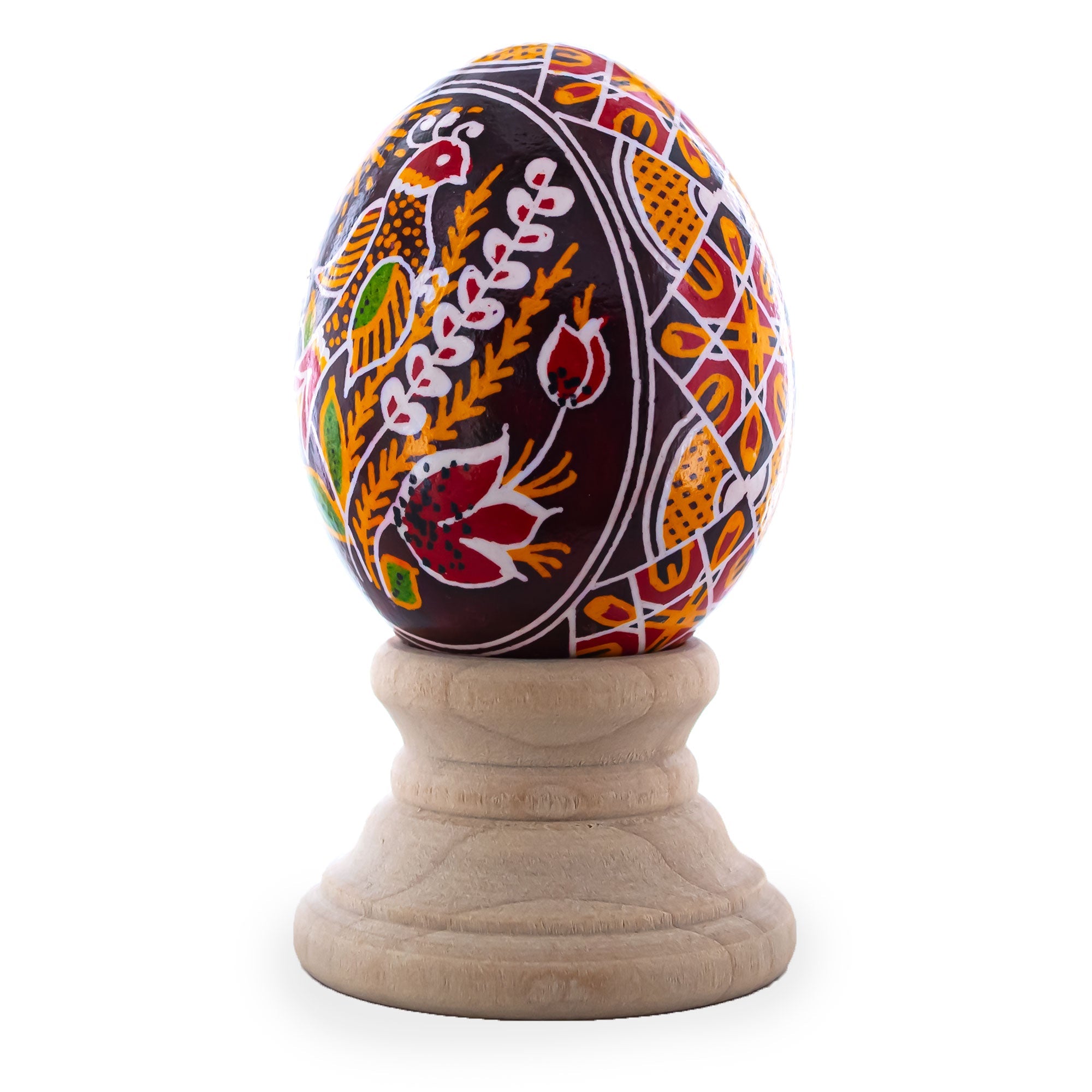 Authentic Blown Real Eggshell Ukrainian Easter Egg Pysanka 040