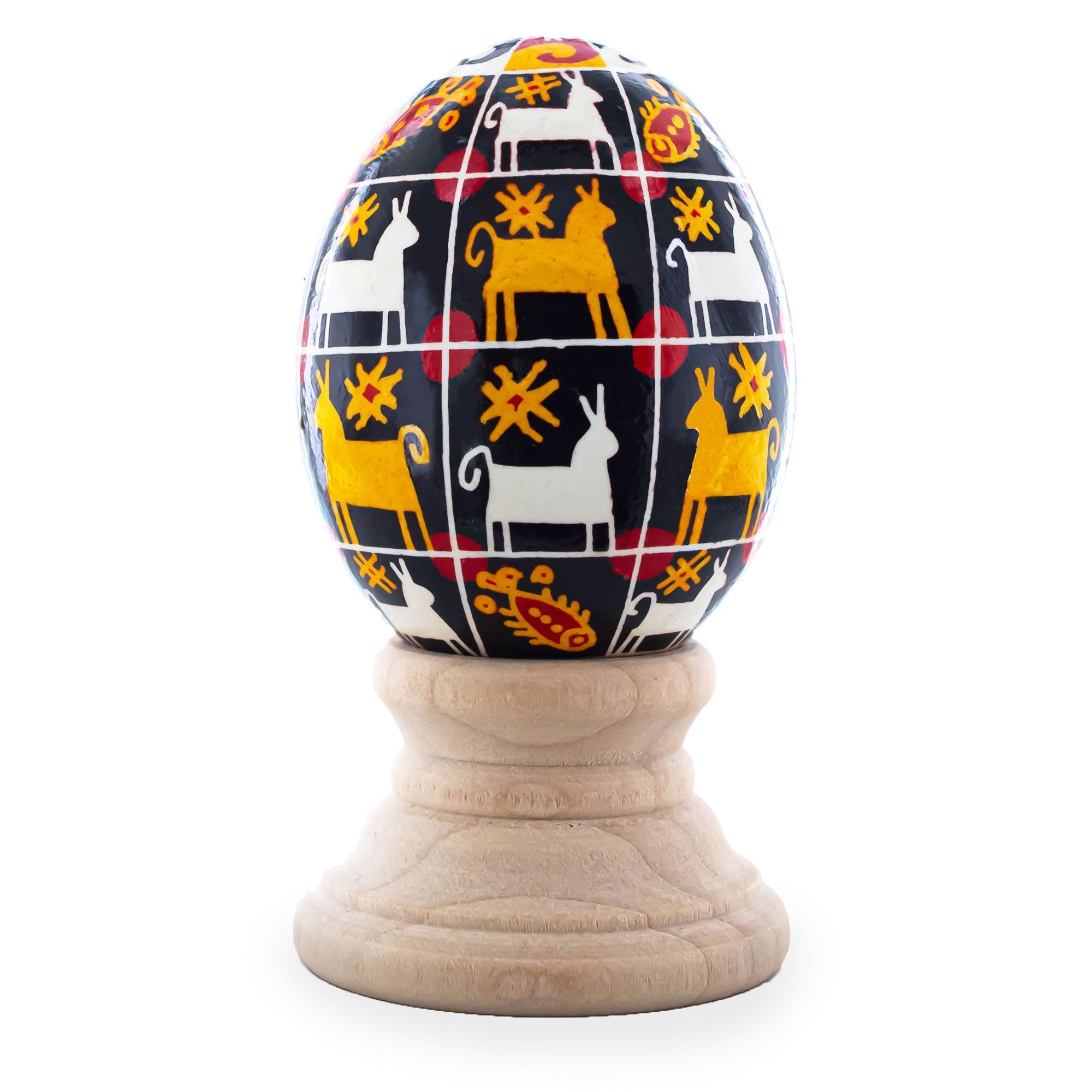 Authentic Blown Real Eggshell Ukrainian Easter Egg Pysanka 042