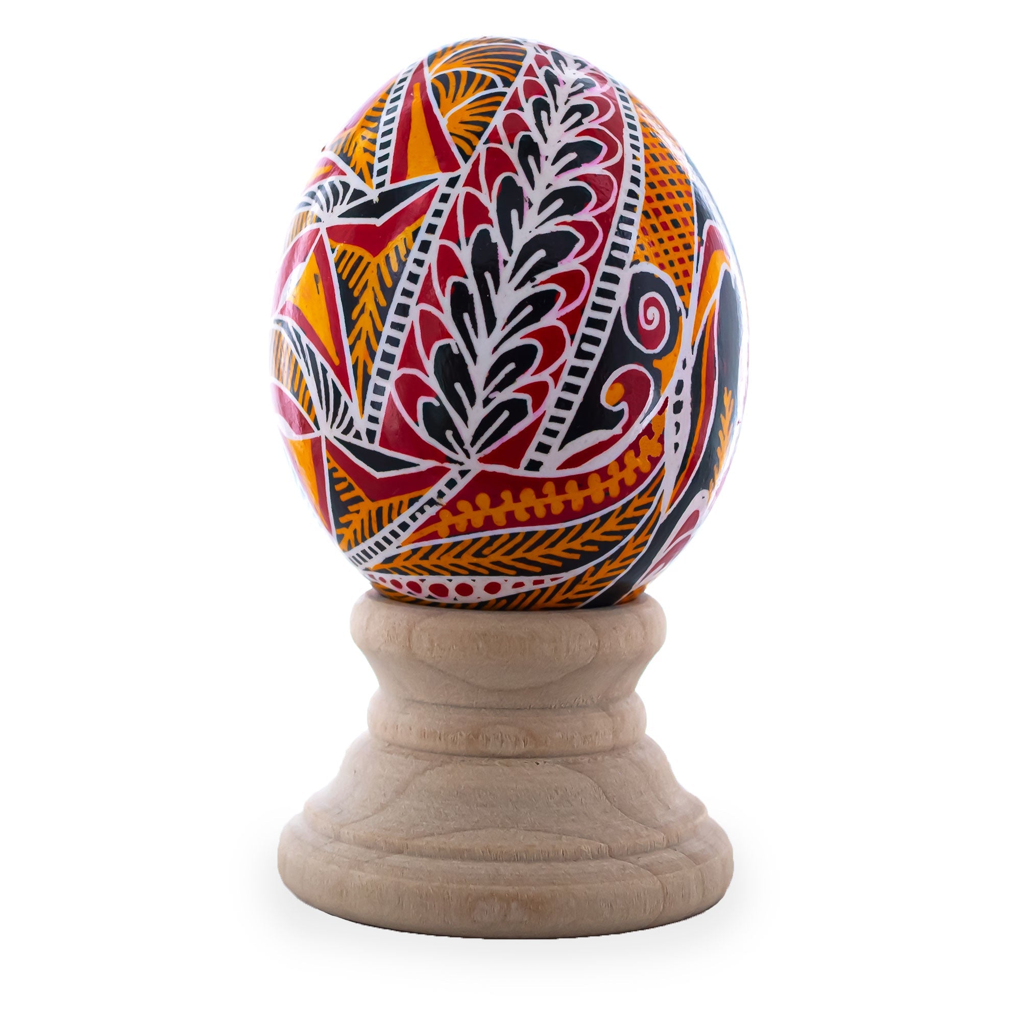 Authentic Blown Real Eggshell Ukrainian Easter Egg Pysanka 044