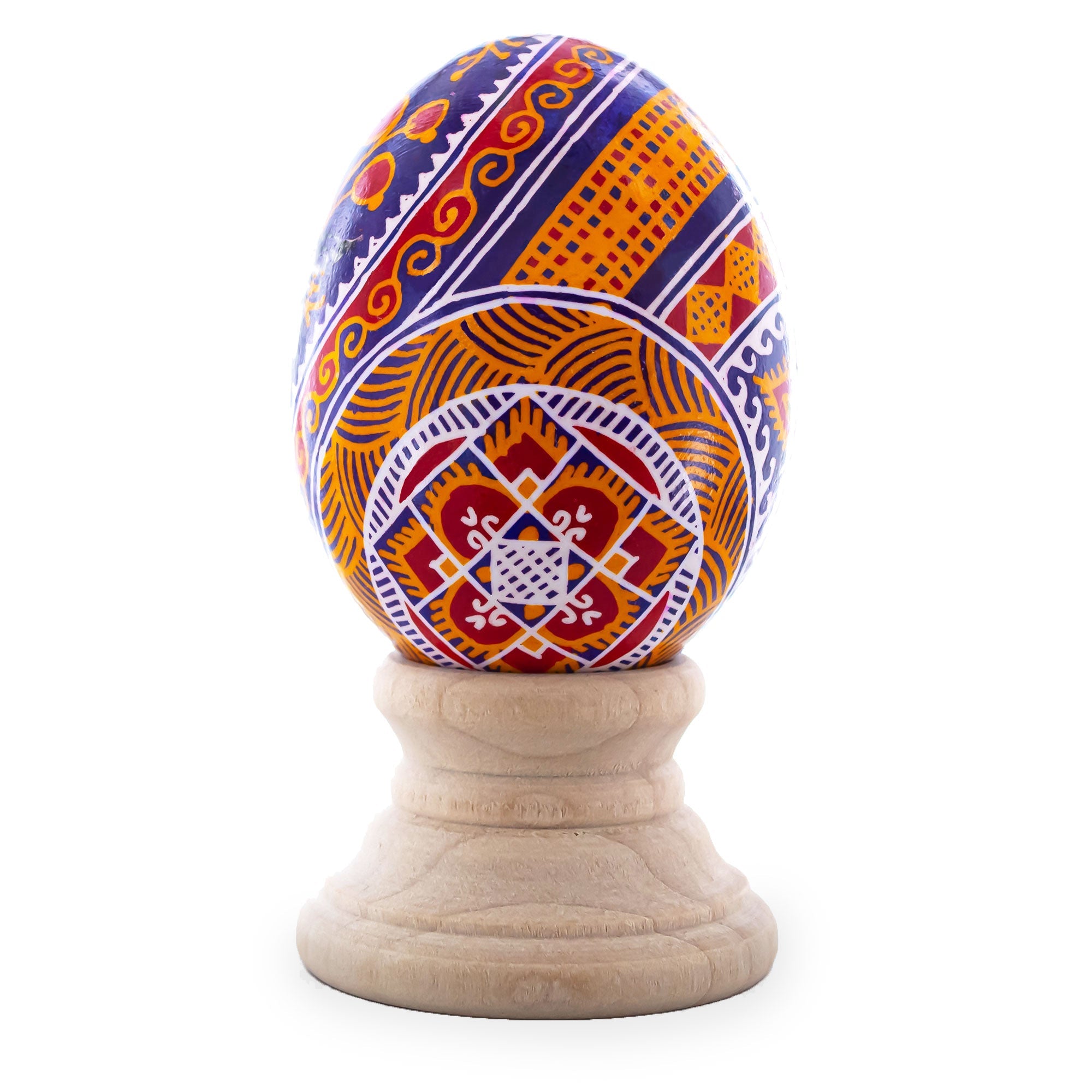 Authentic Blown Real Eggshell Ukrainian Easter Egg Pysanka 045