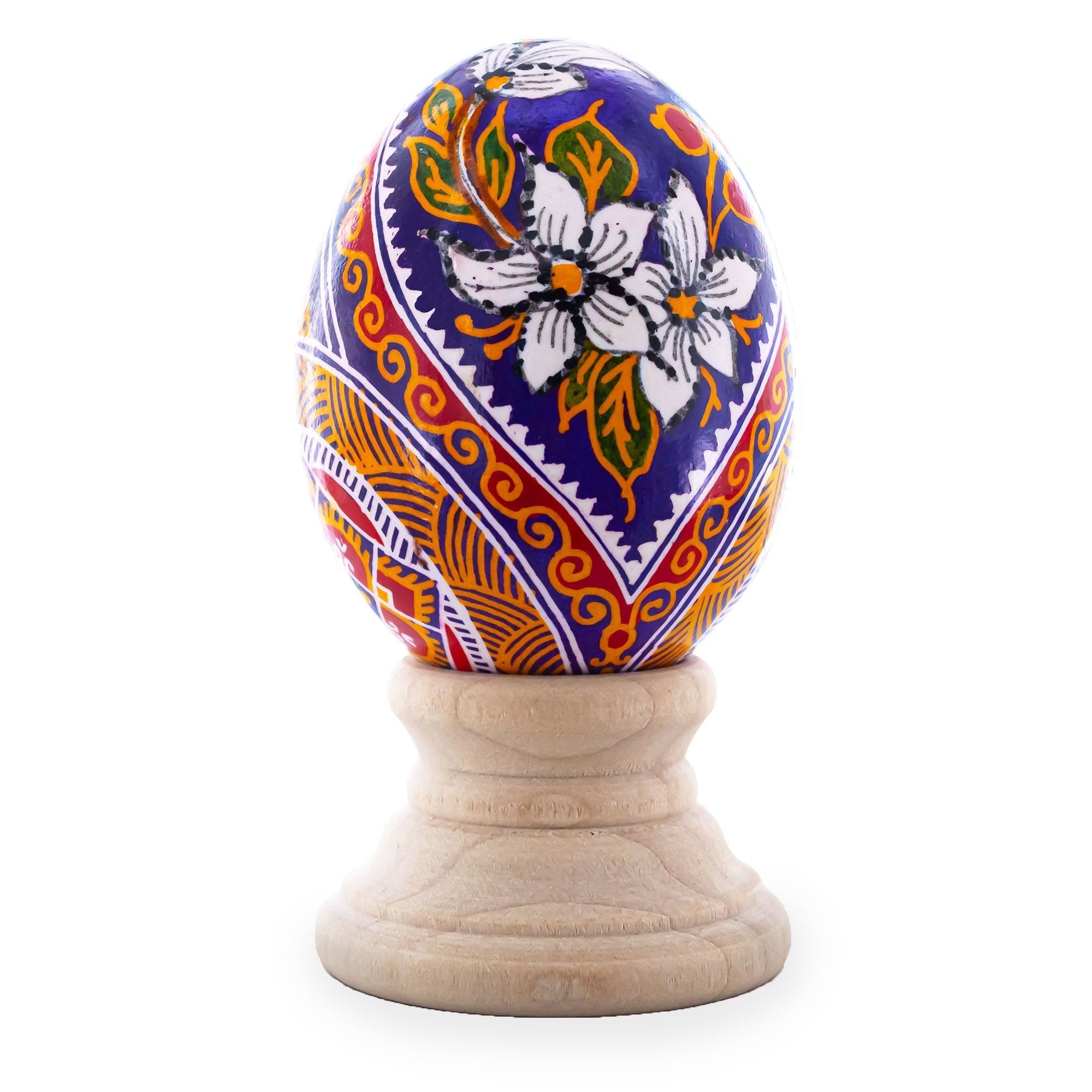 Authentic Blown Real Eggshell Ukrainian Easter Egg Pysanka 045