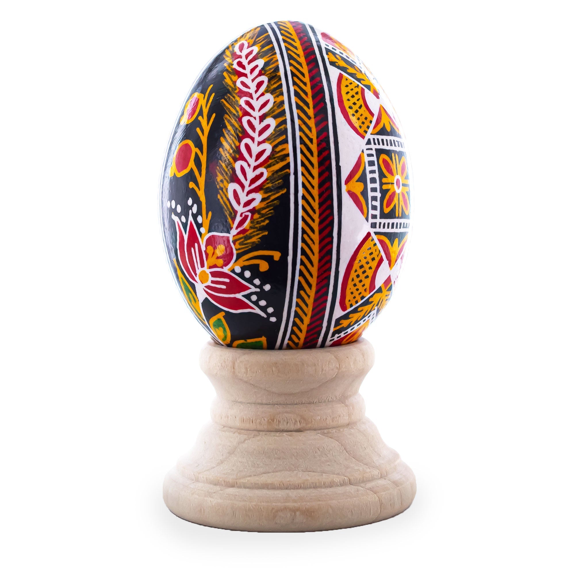 Authentic Blown Real Eggshell Ukrainian Easter Egg Pysanka 046