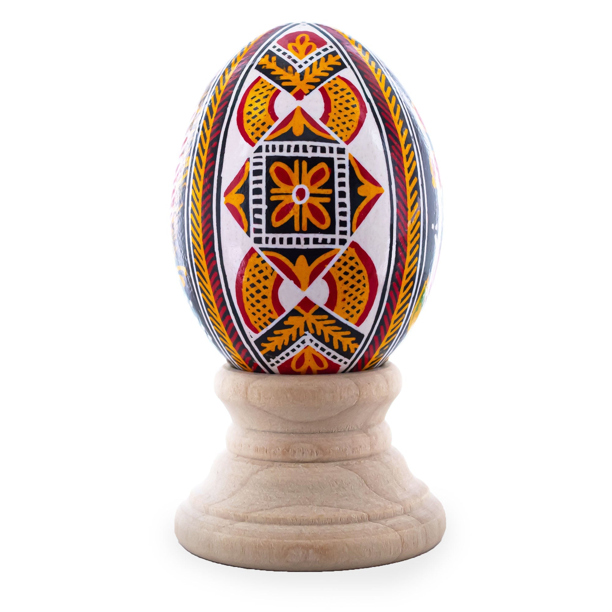 Authentic Blown Real Eggshell Ukrainian Easter Egg Pysanka 046