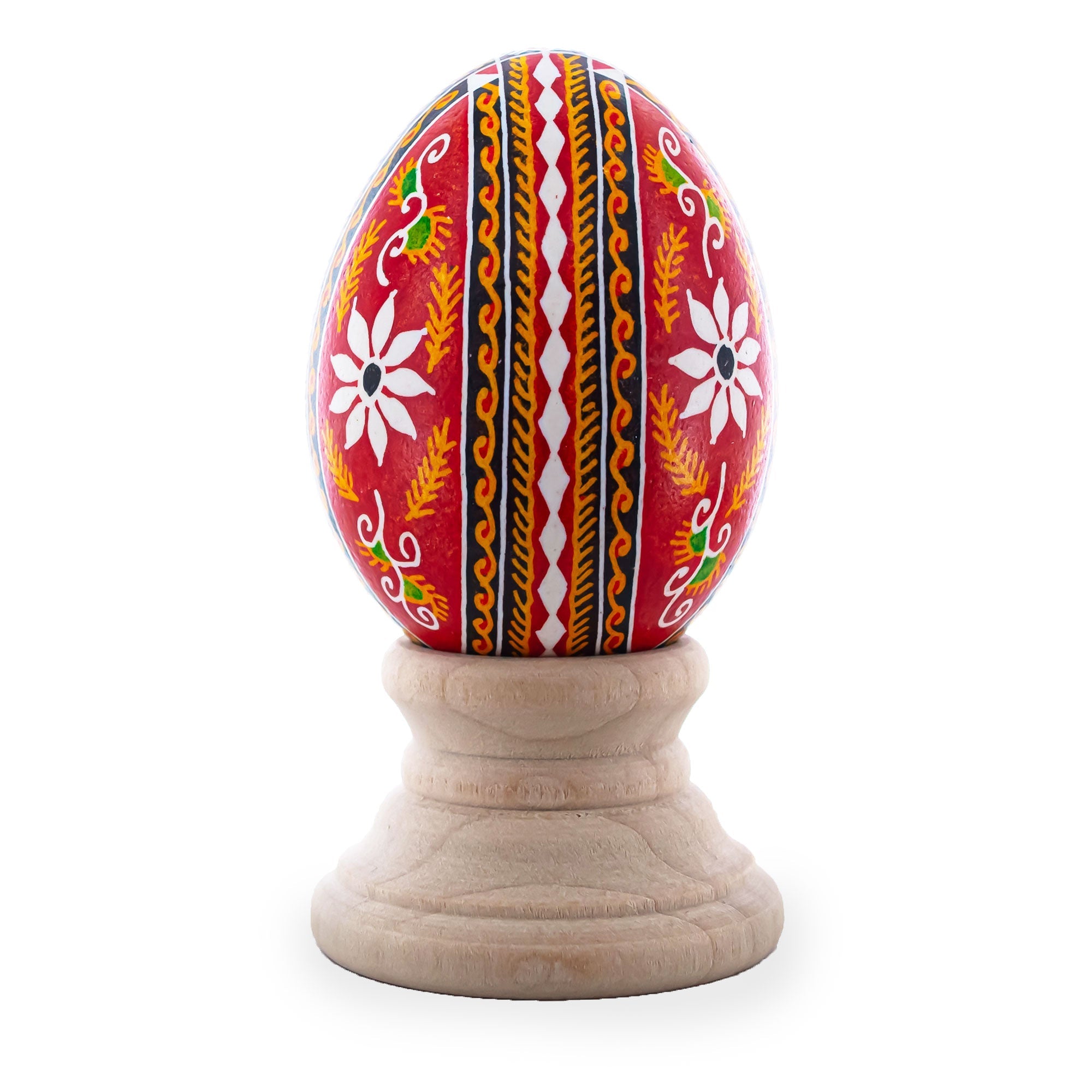 Authentic Blown Real Eggshell Ukrainian Easter Egg Pysanka 047