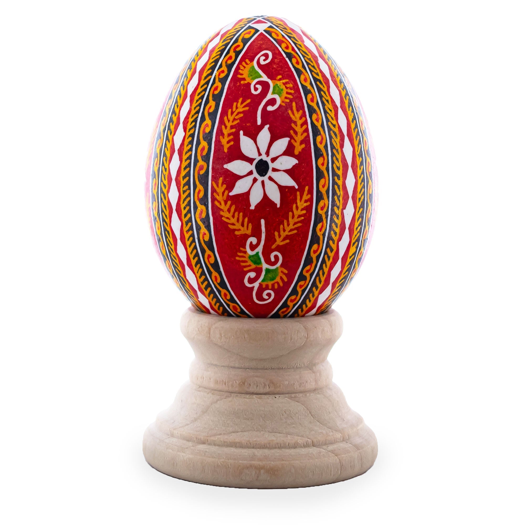 Authentic Blown Real Eggshell Ukrainian Easter Egg Pysanka 047