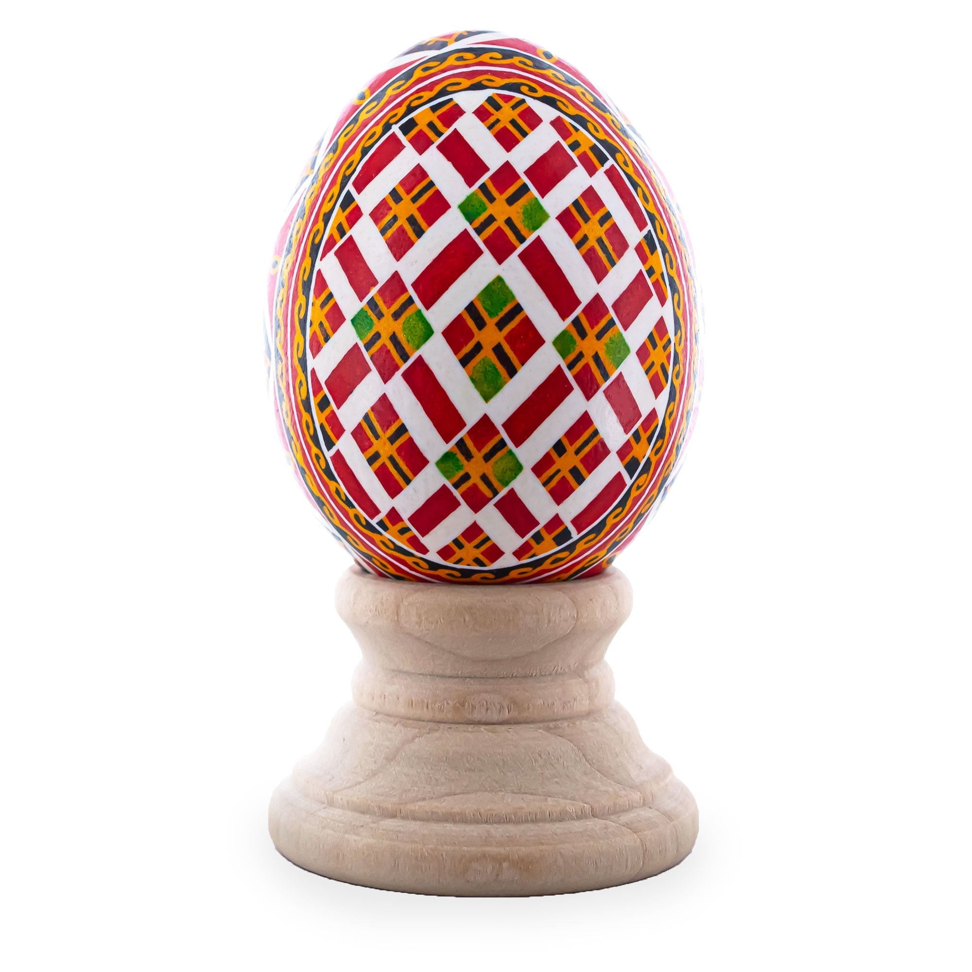 Authentic Blown Real Eggshell Ukrainian Easter Egg Pysanka 049