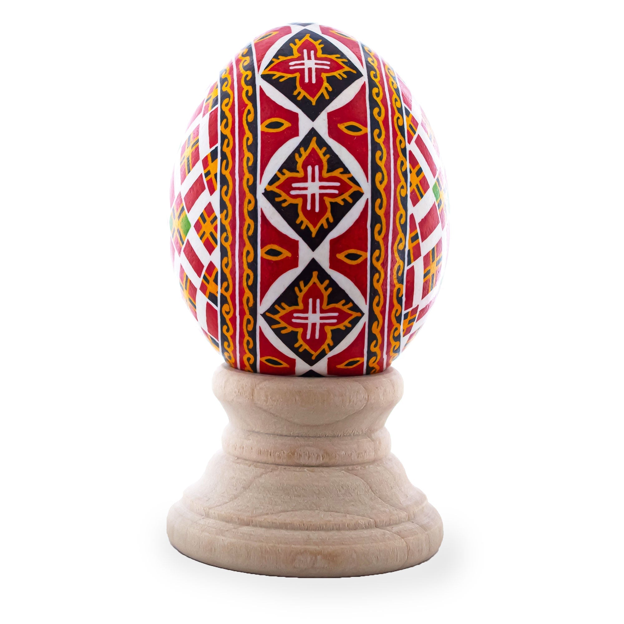 Authentic Blown Real Eggshell Ukrainian Easter Egg Pysanka 049