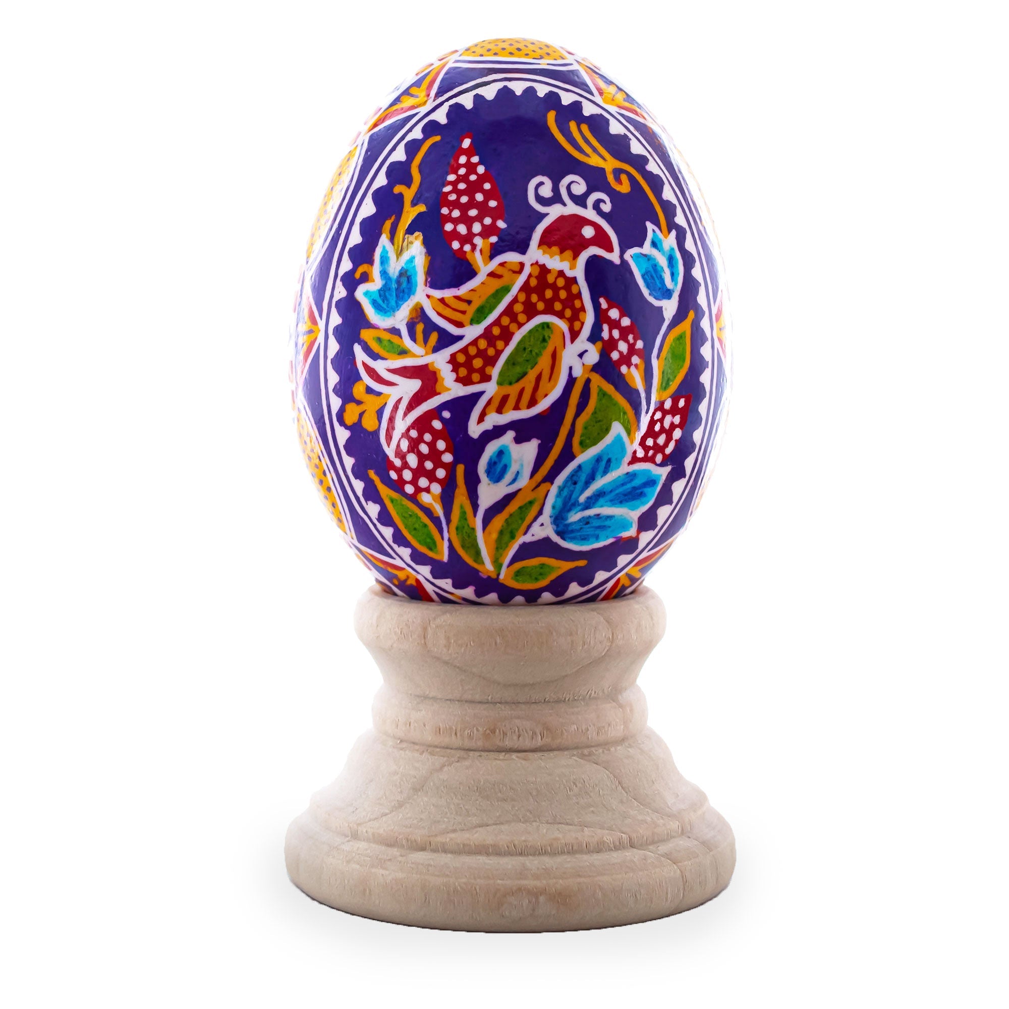 Authentic Blown Real Eggshell Ukrainian Easter Egg Pysanka 051