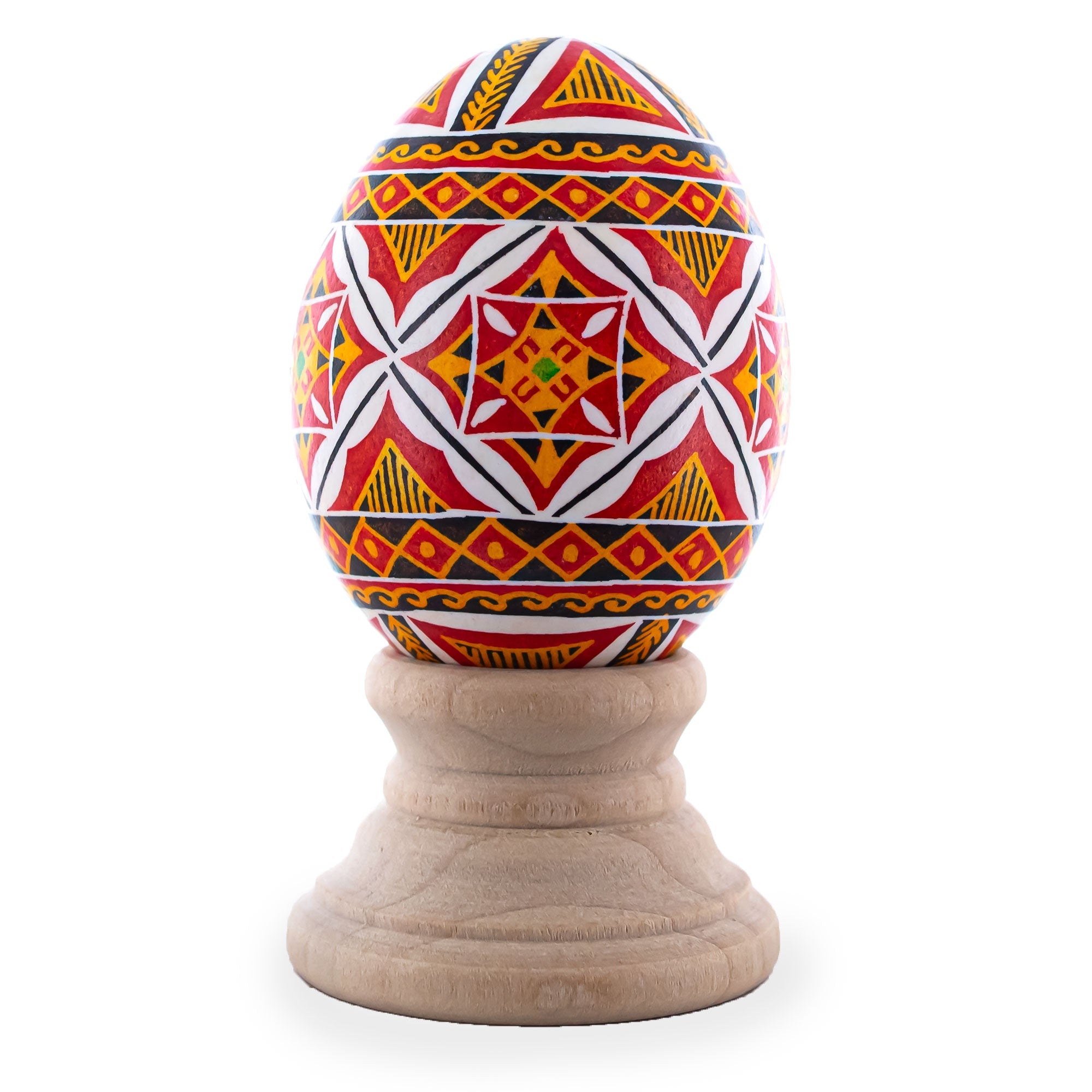 Authentic Blown Real Eggshell Ukrainian Easter Egg Pysanka 053