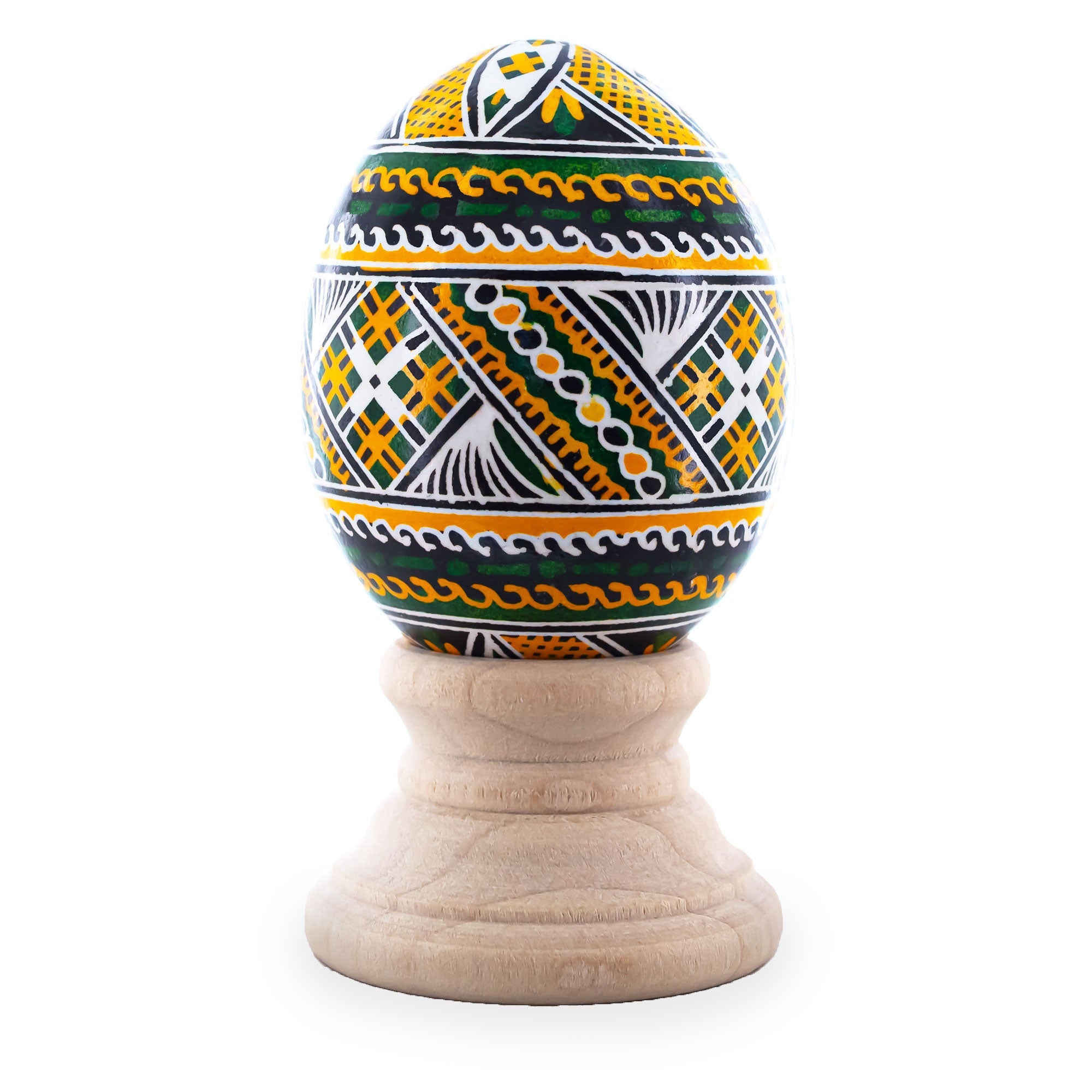 Authentic Blown Real Eggshell Ukrainian Easter Egg Pysanka 055