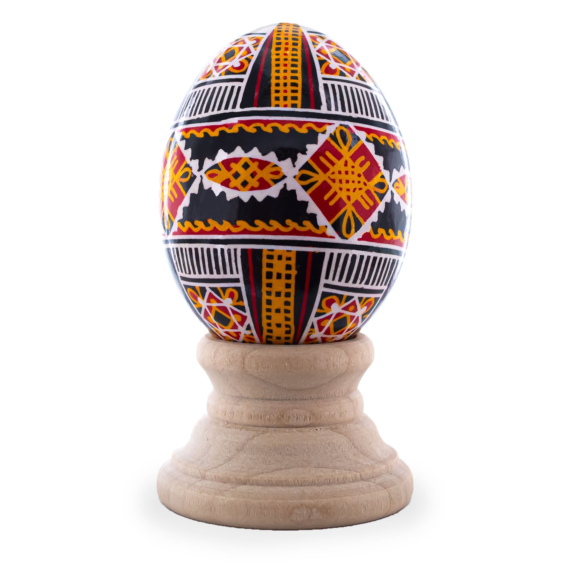 Authentic Blown Real Eggshell Ukrainian Easter Egg Pysanka 056