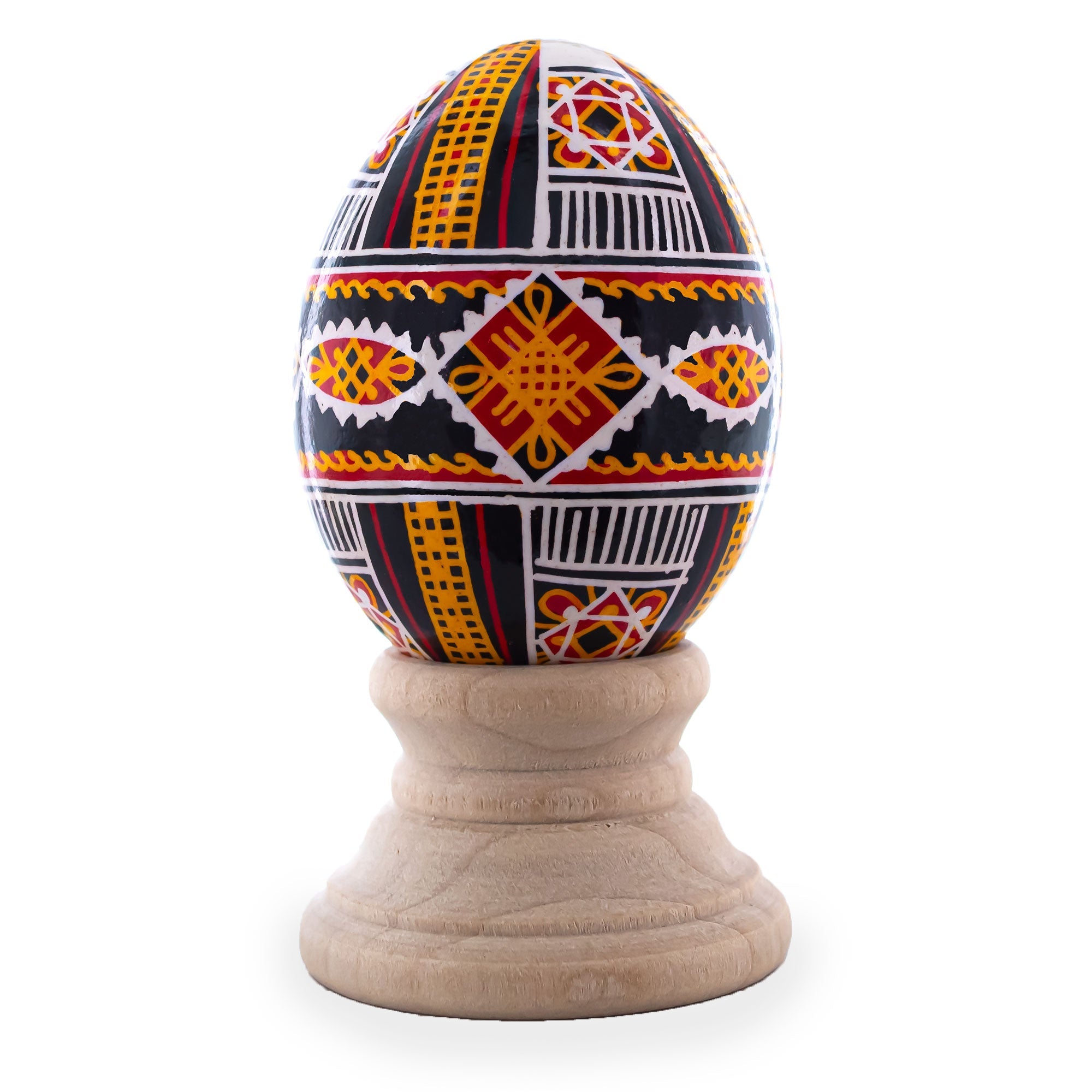 Authentic Blown Real Eggshell Ukrainian Easter Egg Pysanka 056