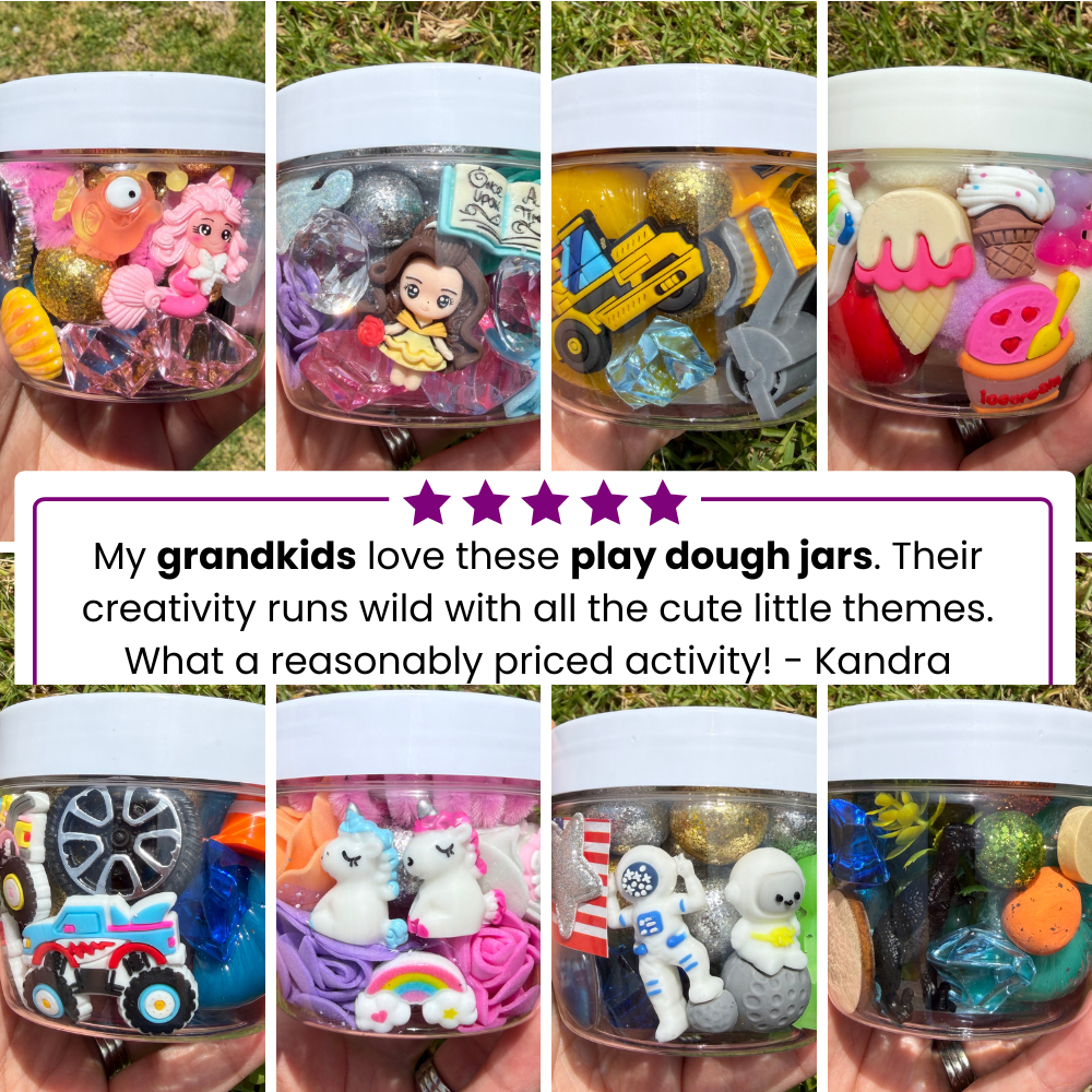 Magic Play Dough Jar