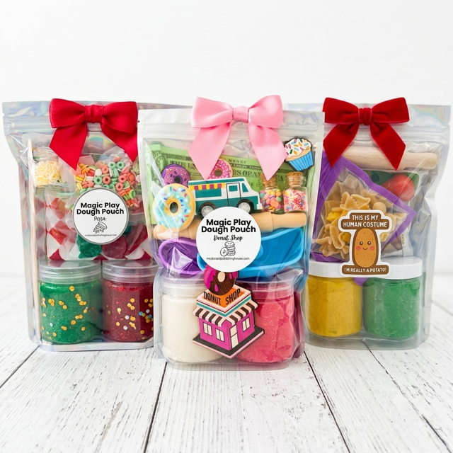 Magic Play Dough Pouch