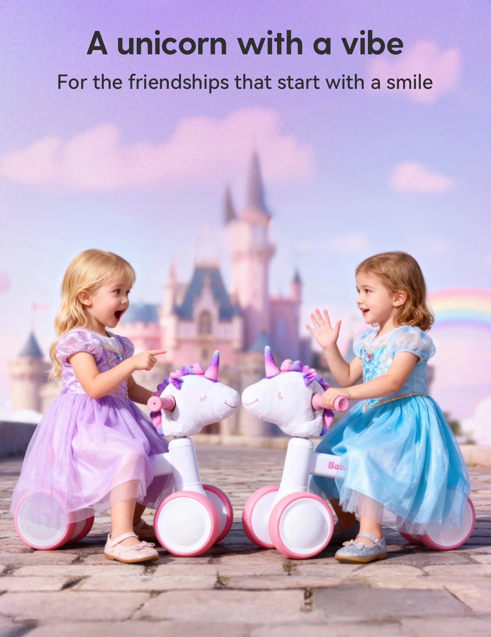 Magic Rider | Unicorn Balance Bike For Toddlers | Perfect For 1st Birthday Gift