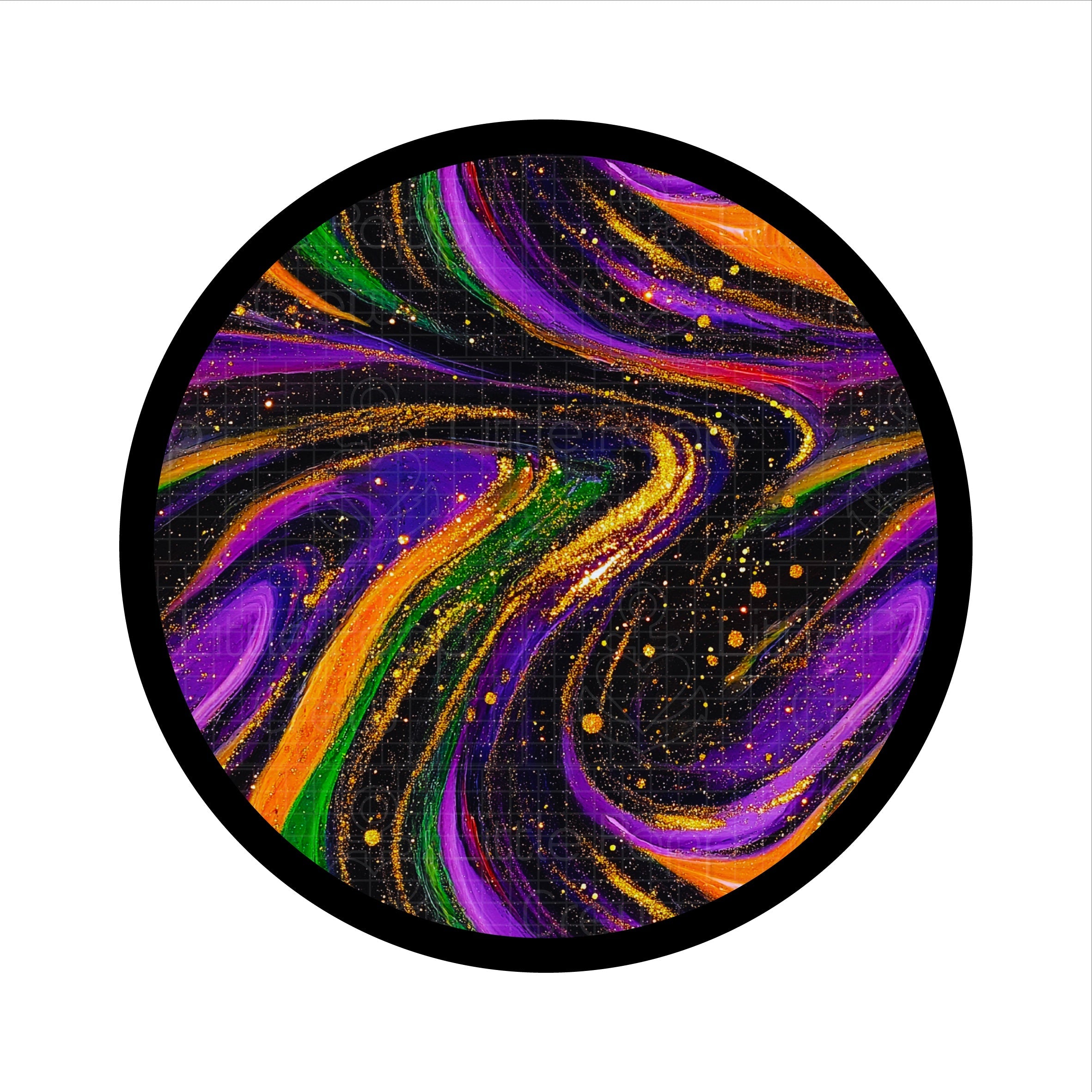 Halloween | Magic Swirls | Bamboo Raglan Tee