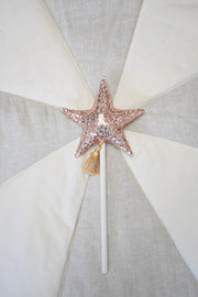 rose Gold Sequins Magic Wand