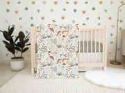 Watercolor Foliage And Leaves - Fabric Nursery Wall Art Decals