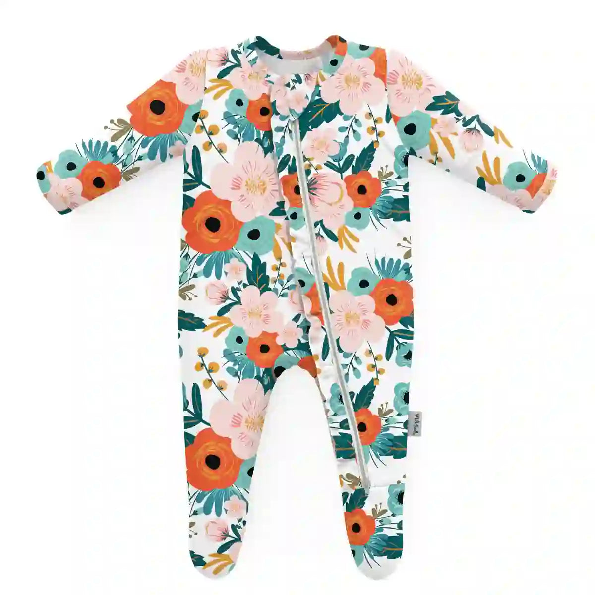 MAGNOLIA FOOTED JAMMIES by Milk Snob