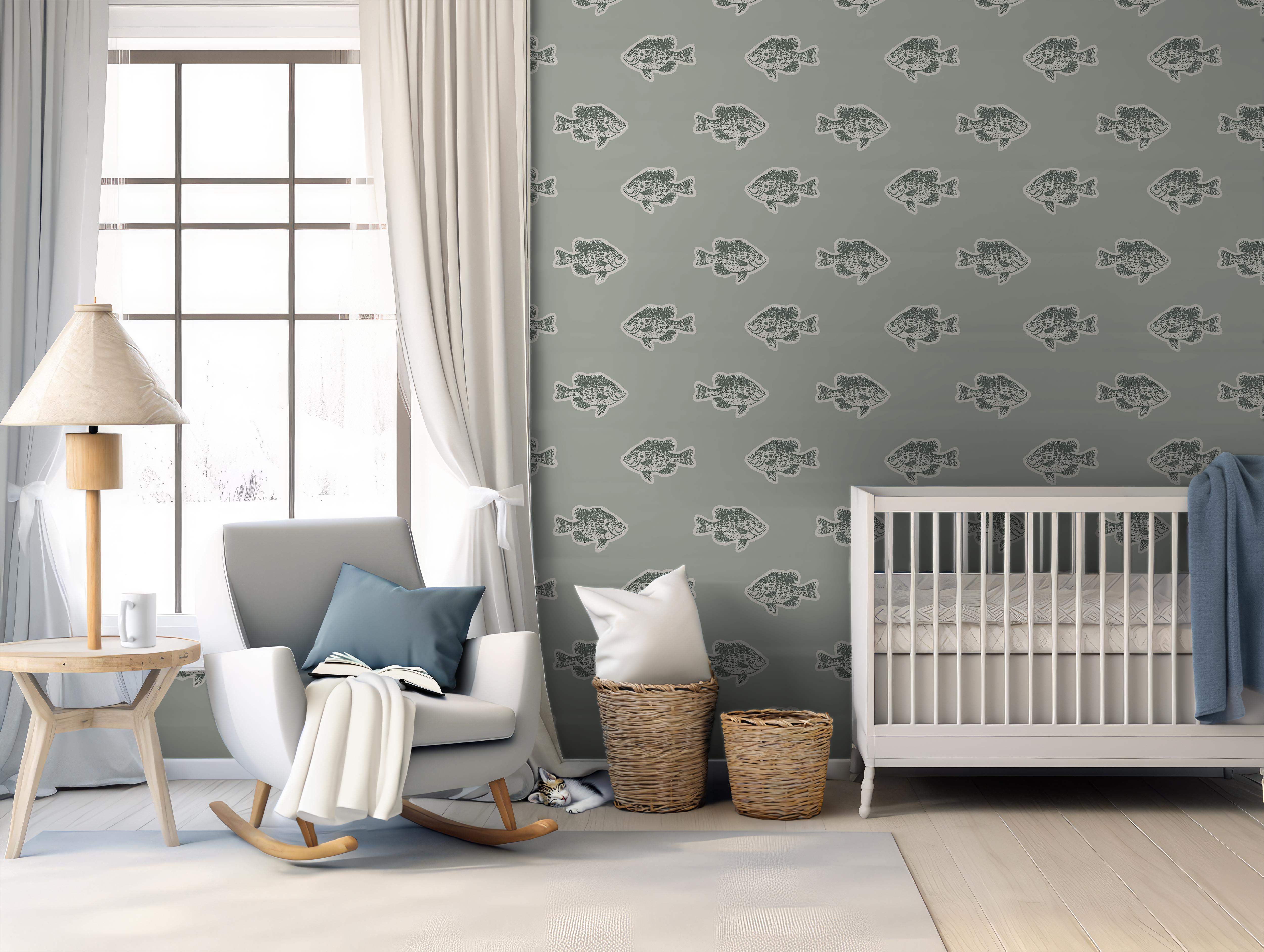 Mahi Wallpaper By Kim Hallquist Designs