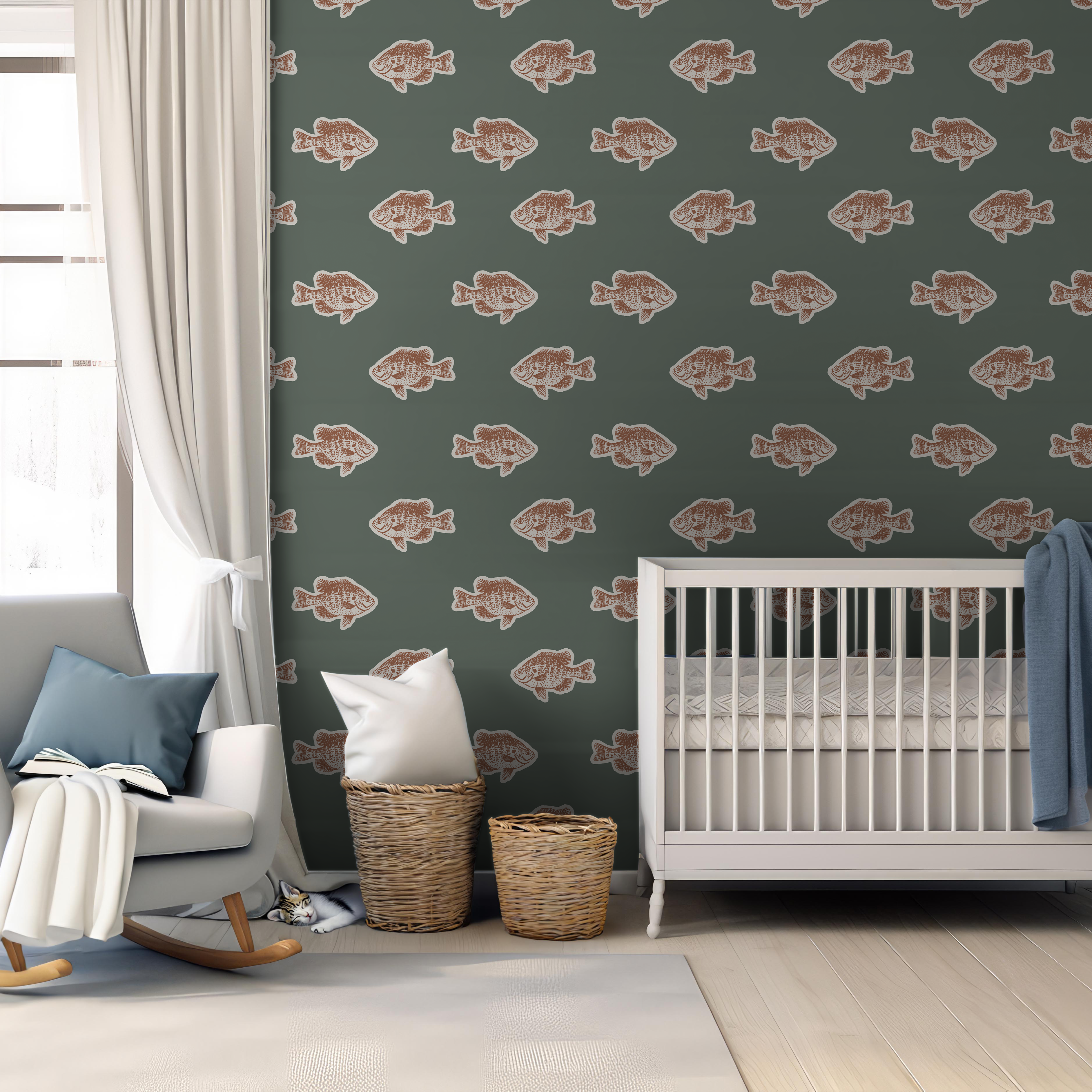 Mahi Wallpaper By Kim Hallquist Designs