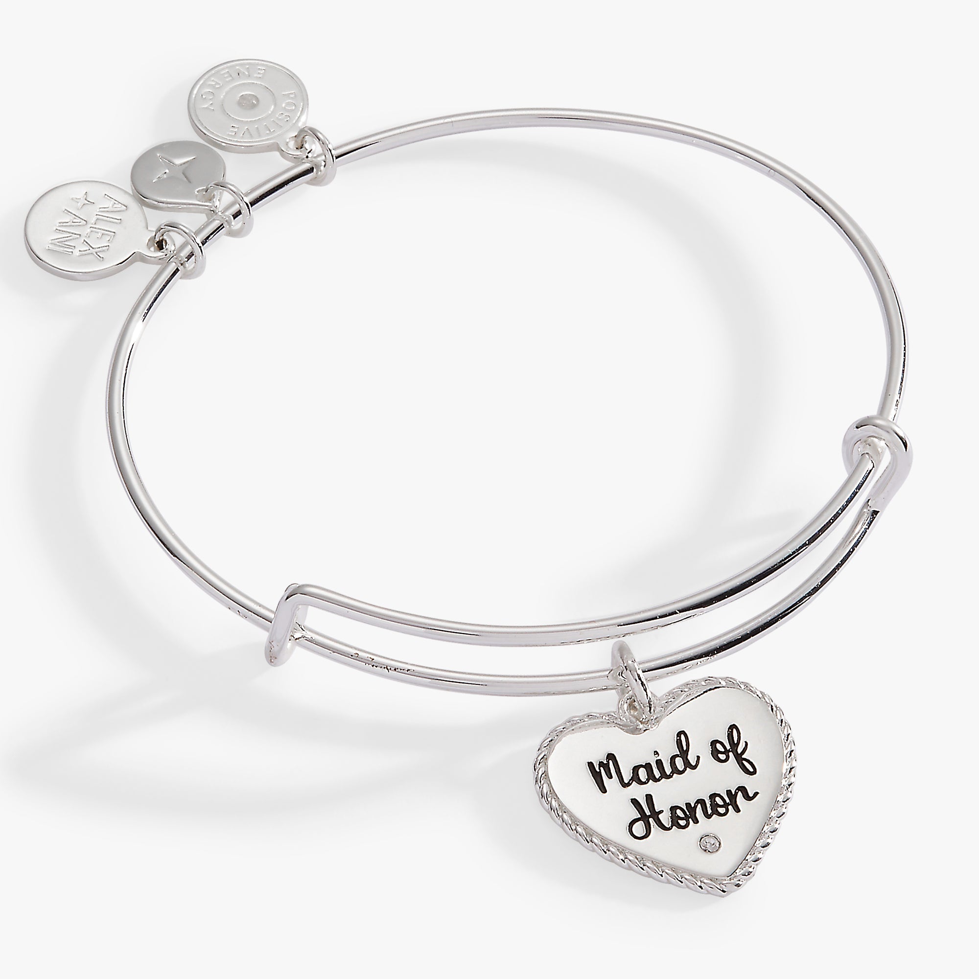 Maid Of Honor Heart Bangle