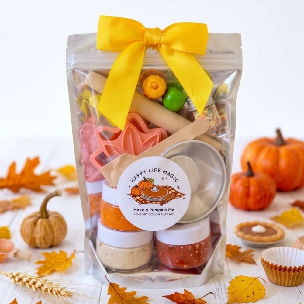 Make A Pie Play Dough Pouch