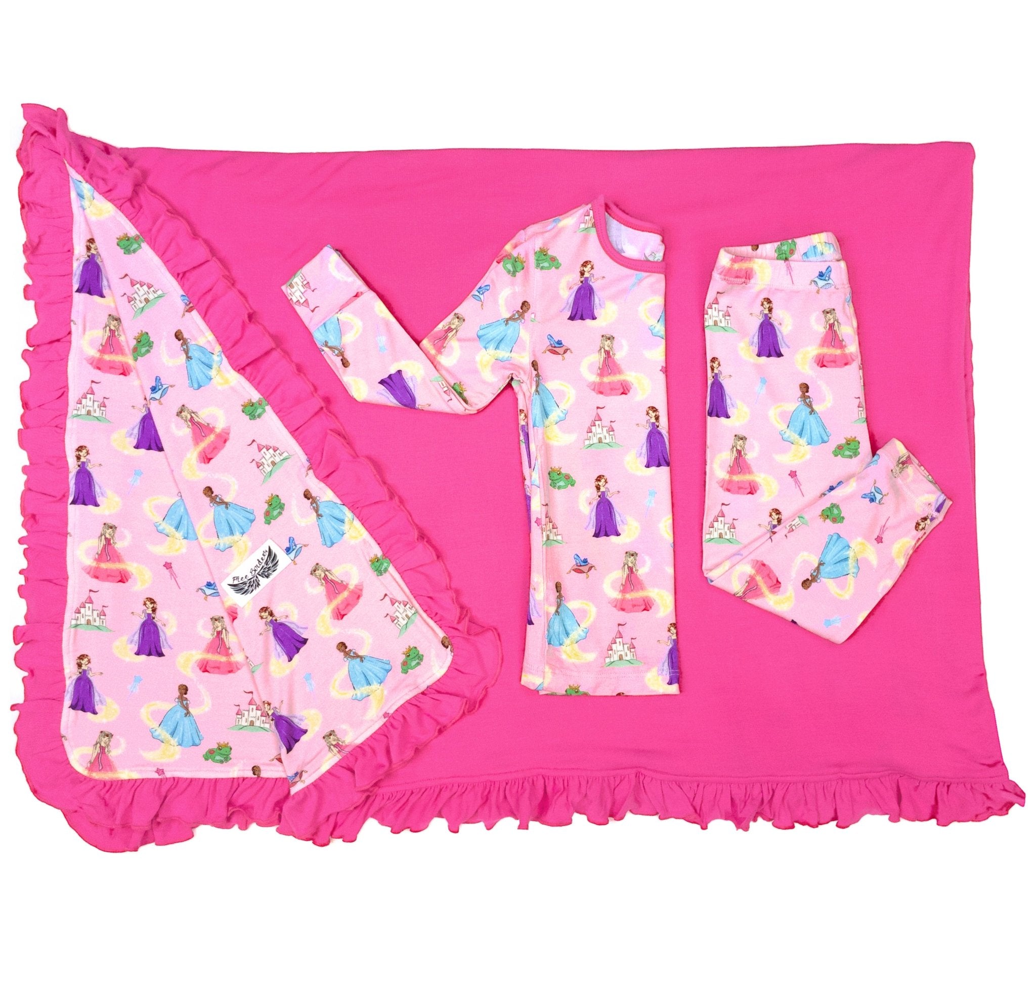 Make Your Own Magic Princesses Long Sleeve Pajama Set (2t-12y)