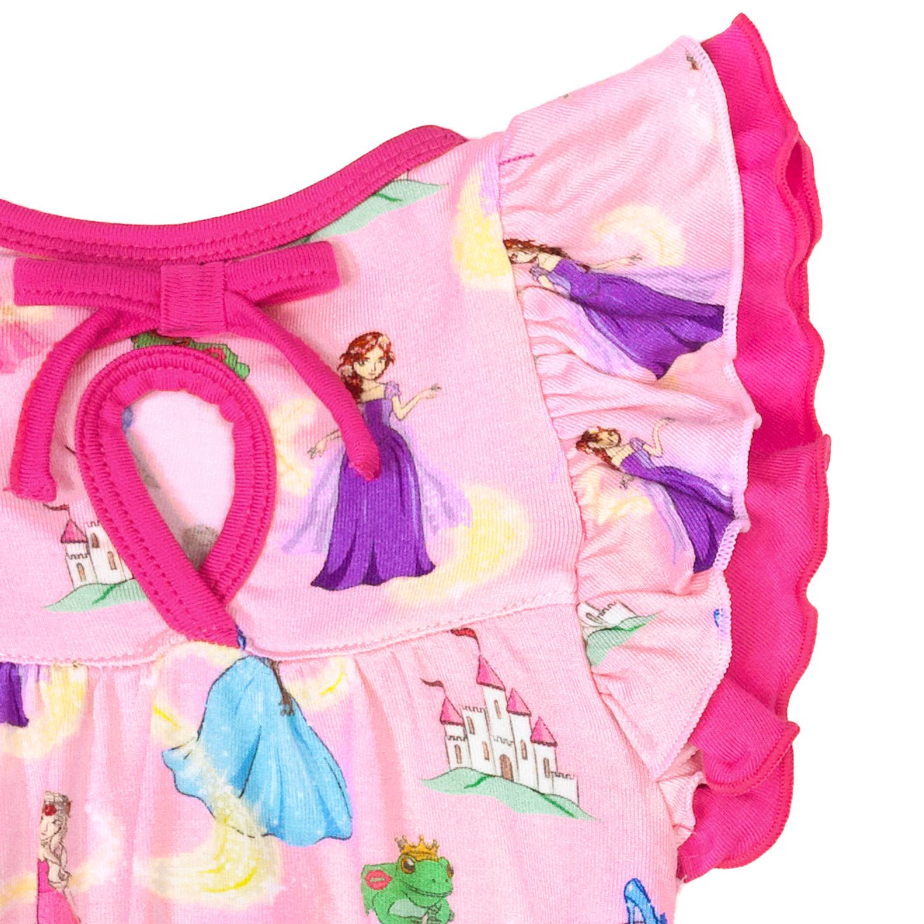 Make Your Own Magic Princesses Ruffle Peplum Bummie Set (3-24m)