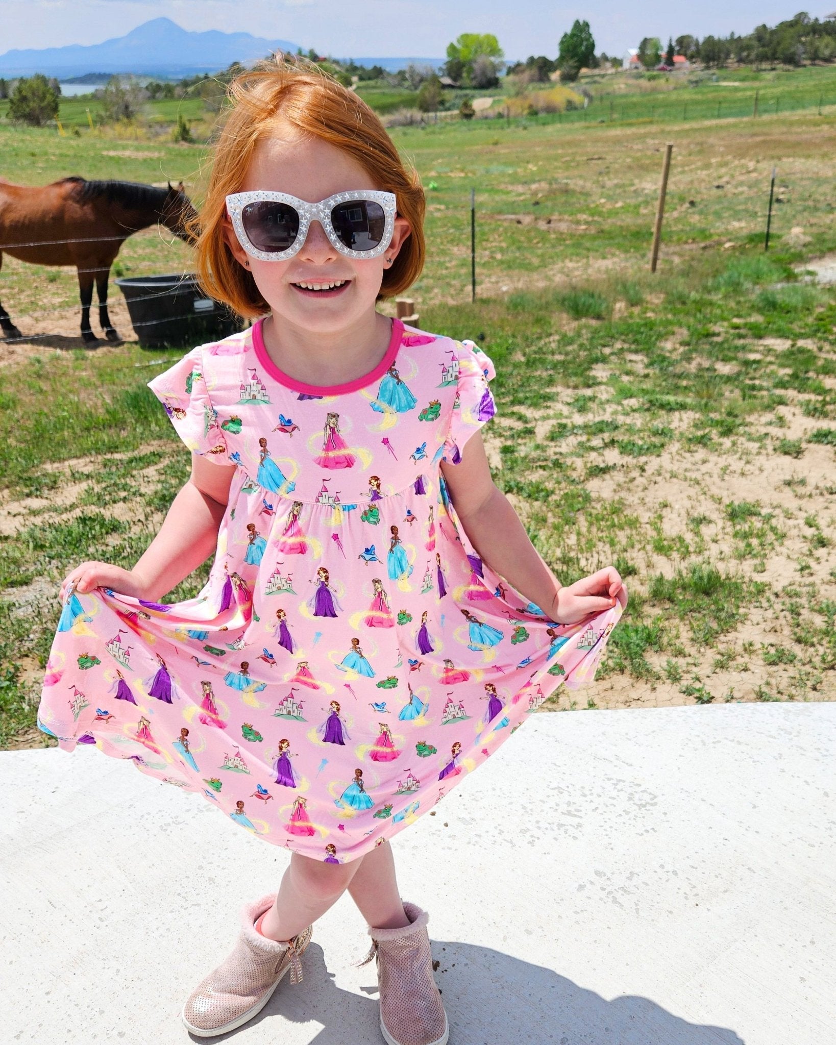 Make Your Own Magic Princesses Twirling Dress (2t-6y)