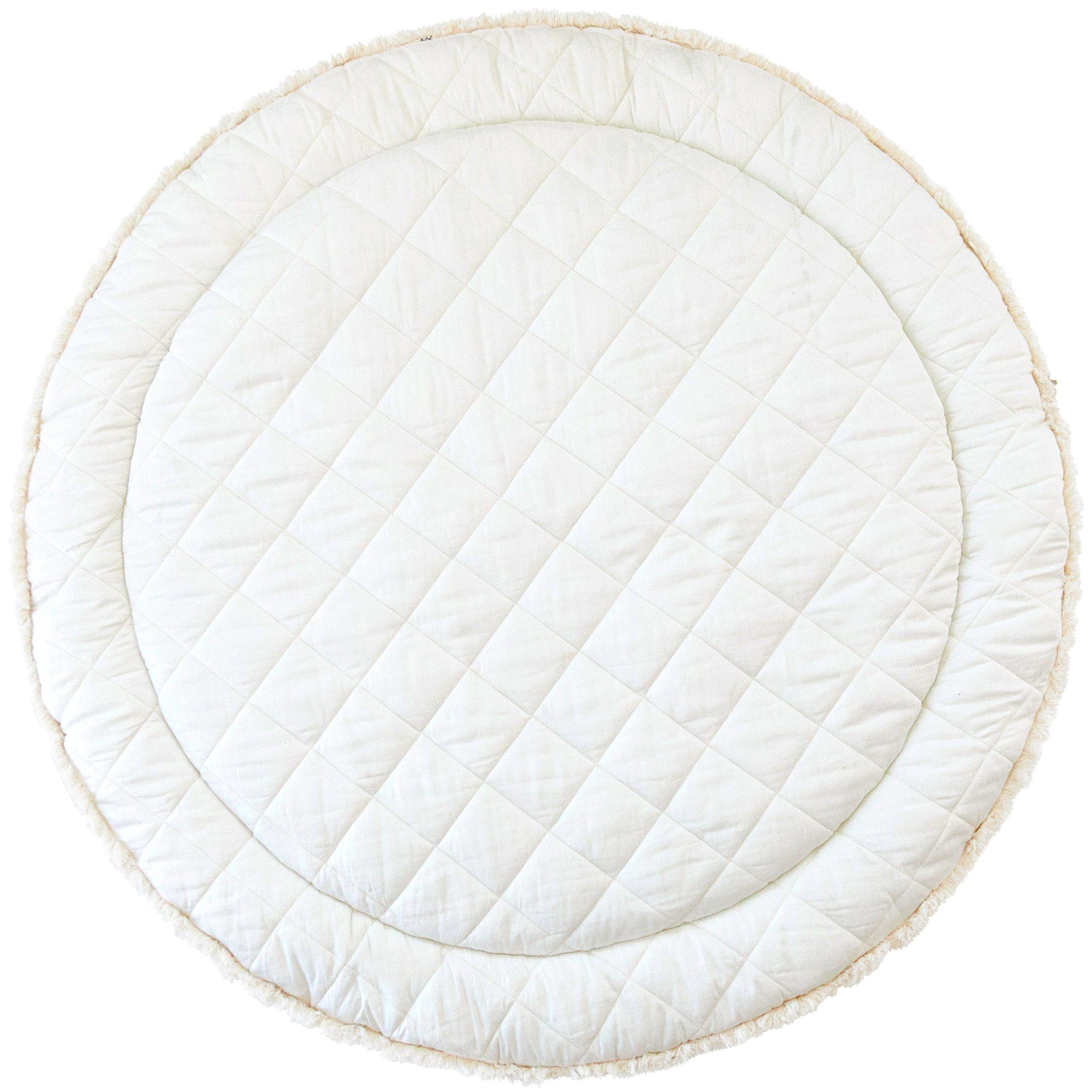 Organic Cotton Quilted Reversible Play Mat - Dotty And Ivory