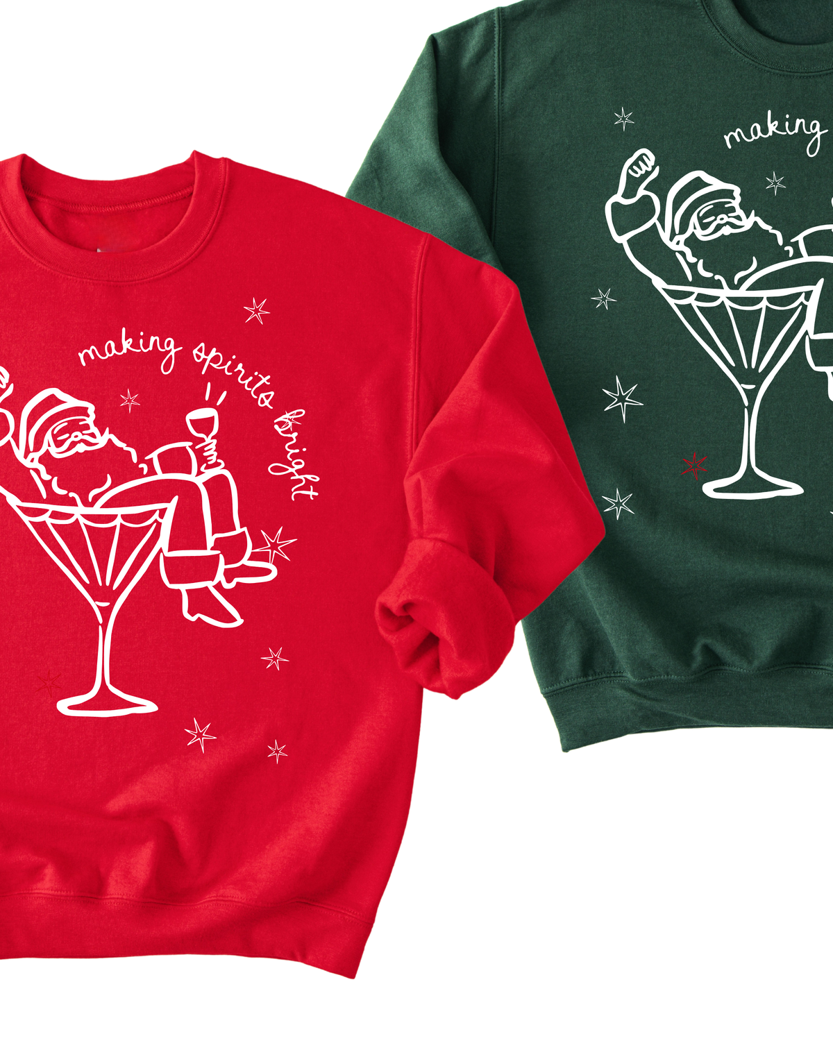 Making Spirits Bright Tee Or Pullover