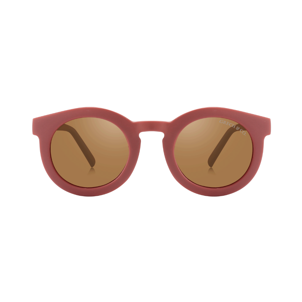 Classic | Sustainable Sunglasses | Plant-based Bendable Polarized - Child | 3-8 Y | Mallow