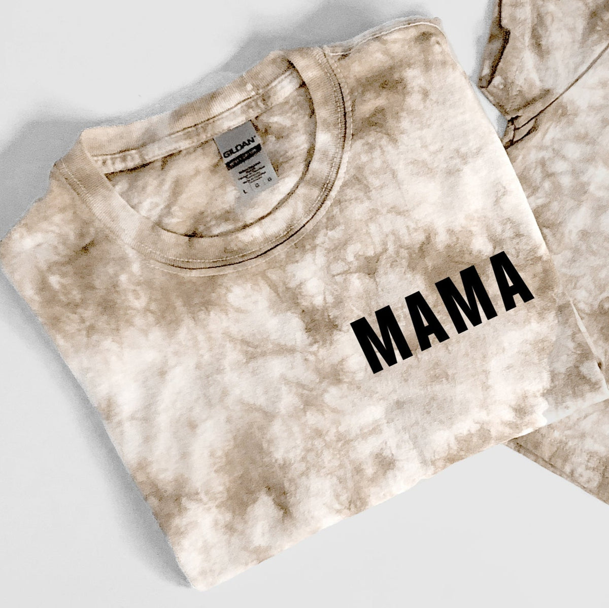 Custom Tie Dye Mama And Mini Matching Shirts