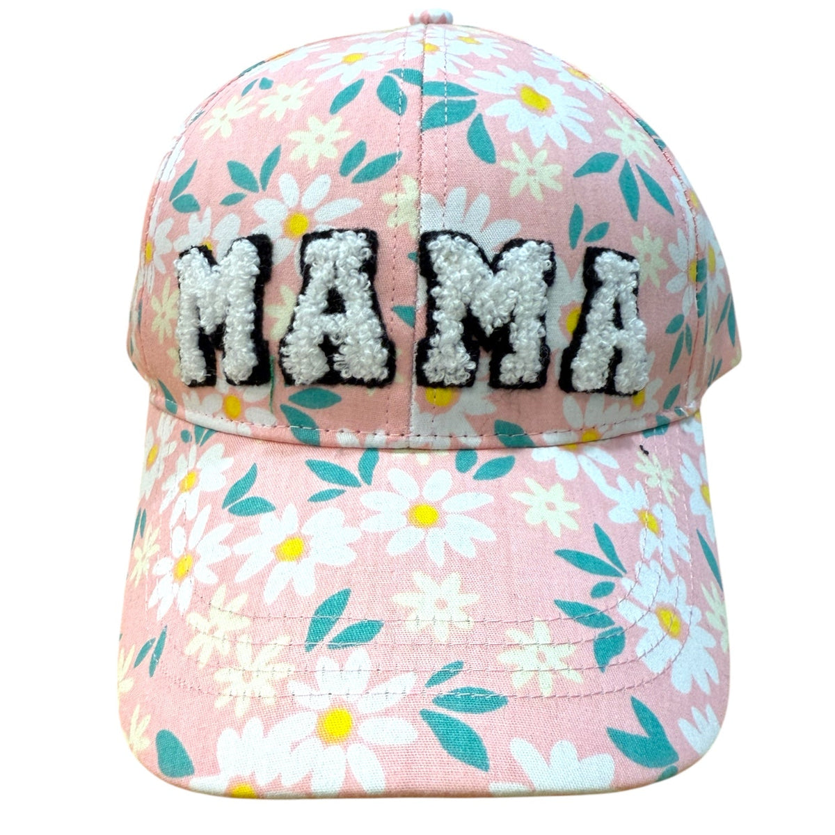 Mama Pink Hat | Adjustable Embroidered Mom Cap | Cute Everyday Mom Hat