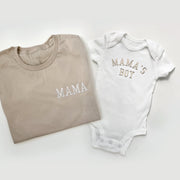 Mama & Mama’s Boy Matching Shirts | Mother Son Matching Outfits