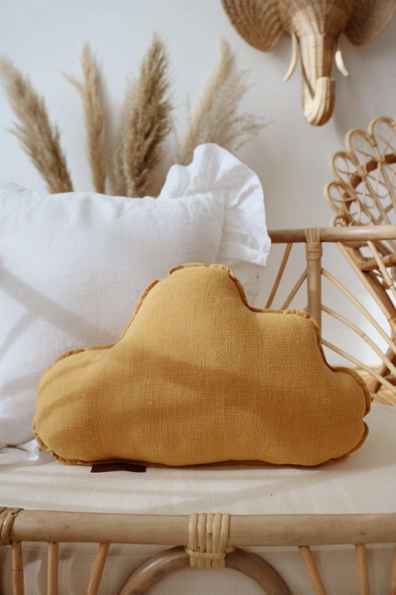 Linen Mango Cloud Pillow