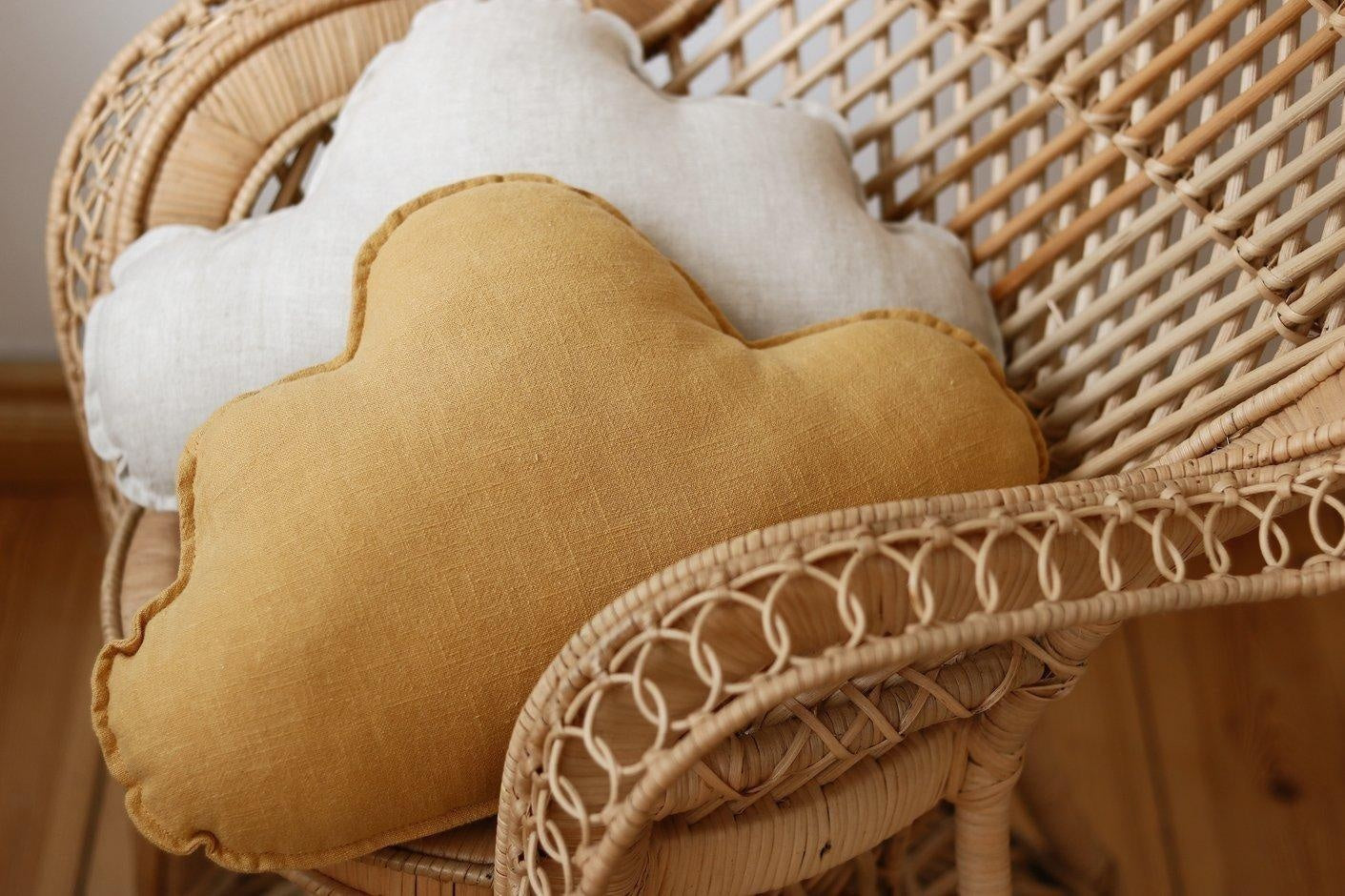 Linen Mango Cloud Pillow