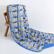 Maps And Mateys (pirate) Toddler Quilted Blanket