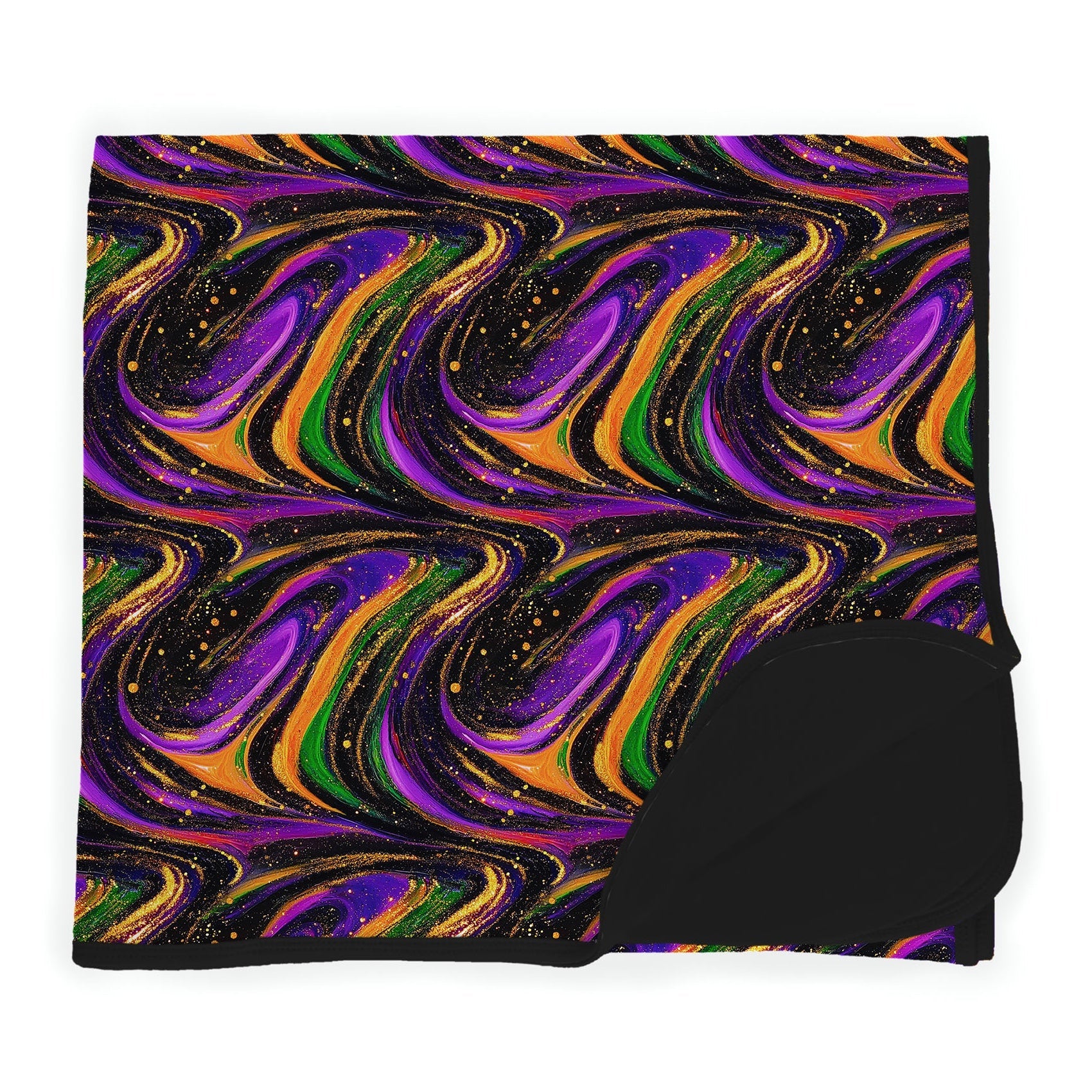 Halloween | Magic Swirls | Bamboo Double Layer Toddler Blanket