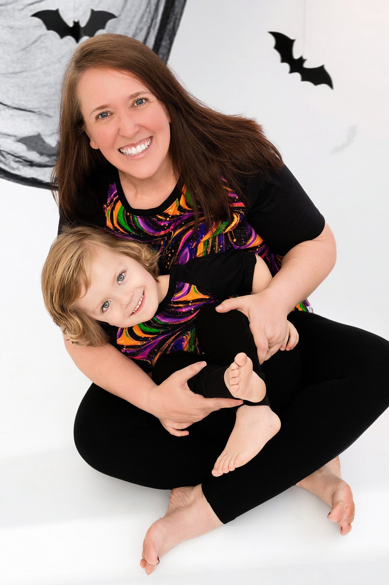 Halloween | Magic Swirls | Bamboo Raglan Tee