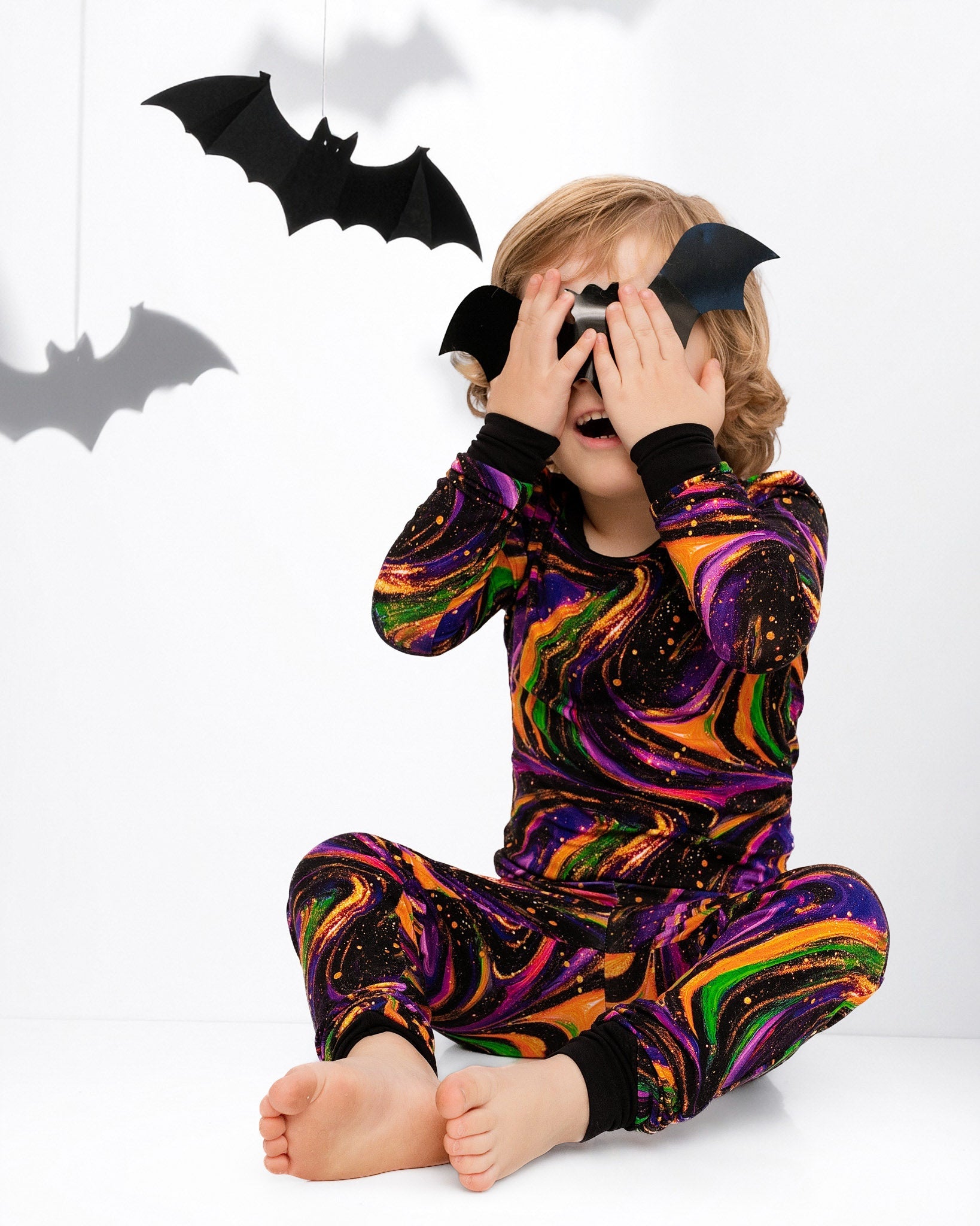 Halloween | Magic Swirls | Bamboo Two-piece Pajamas