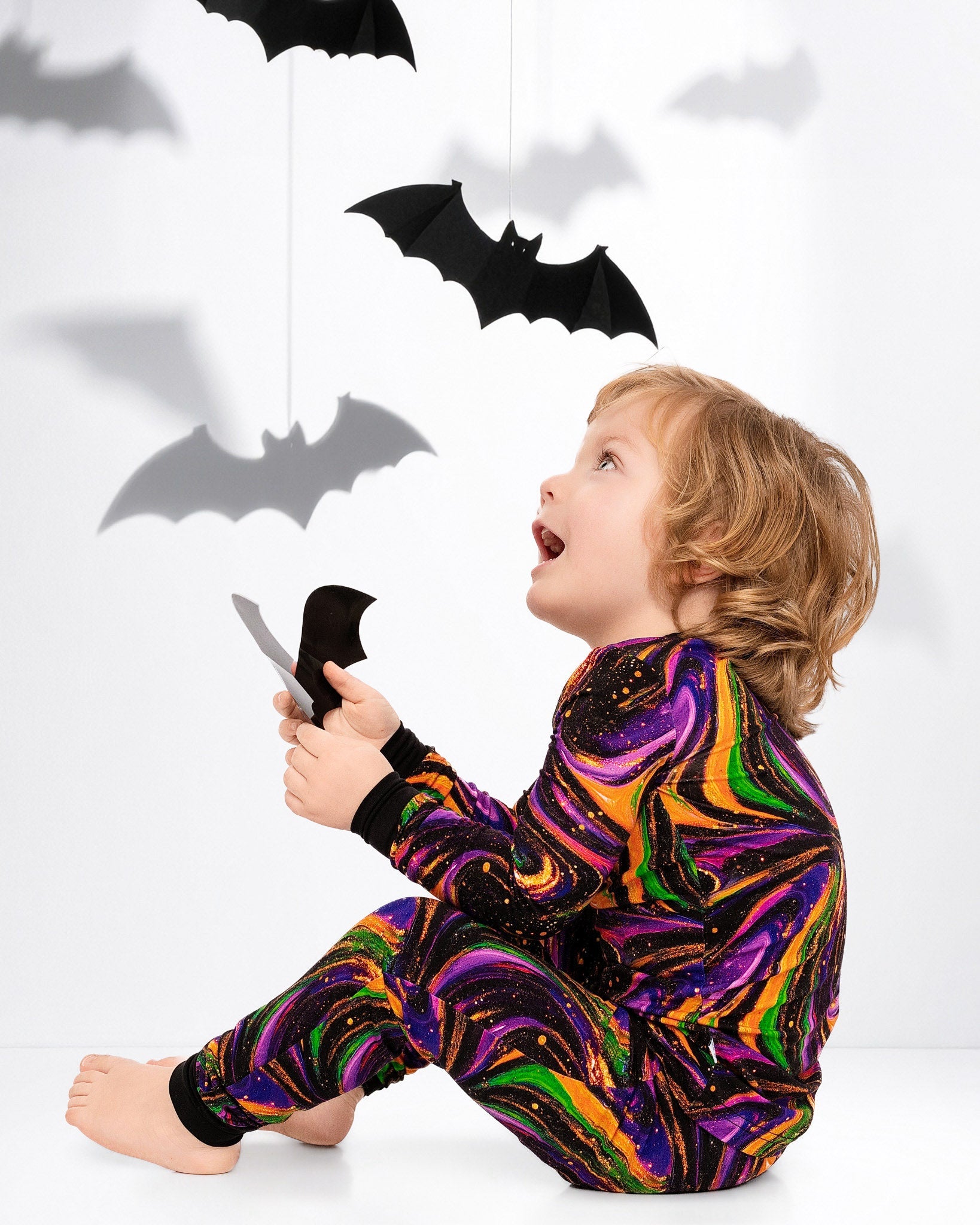 Halloween | Magic Swirls | Bamboo Two-piece Pajamas