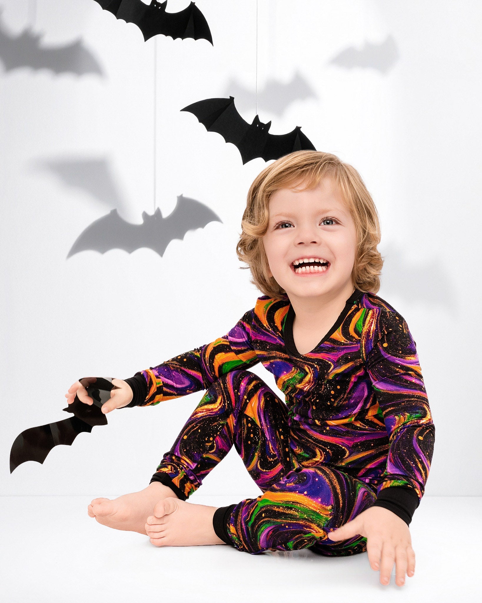 Halloween | Magic Swirls | Bamboo Two-piece Pajamas